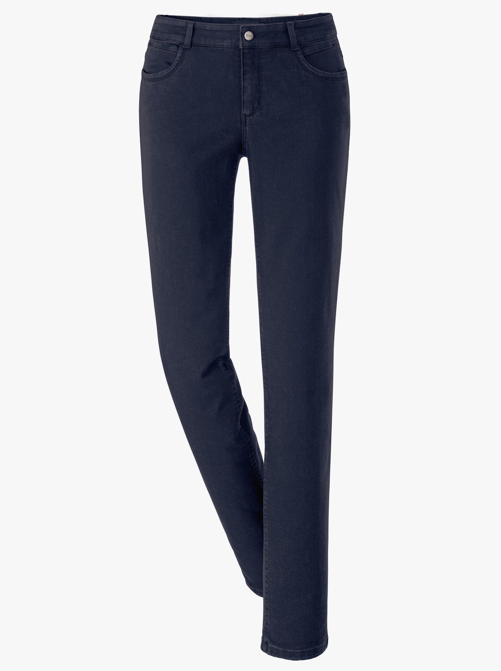 Ascari Stretch-Jeans in Röhren-Form - dark blue