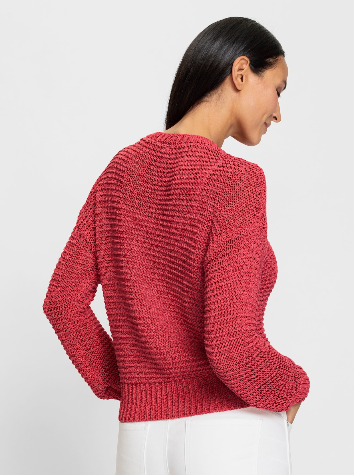 heine Pull encolure ronde - pamplemousse