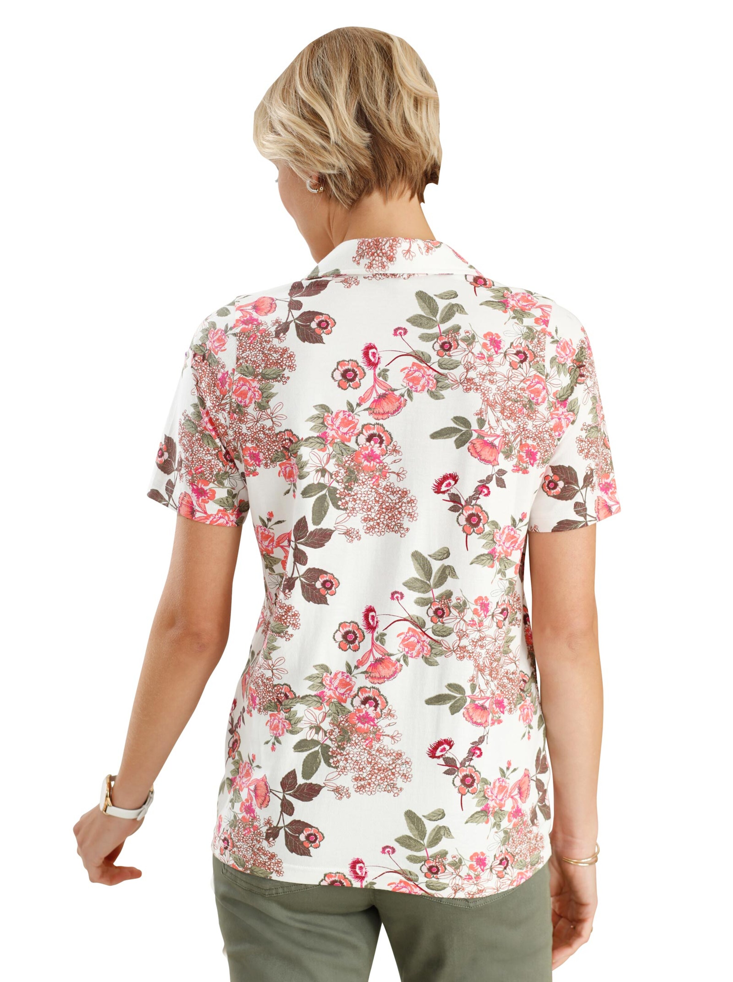 Poloshirt - cyclam-gemustert