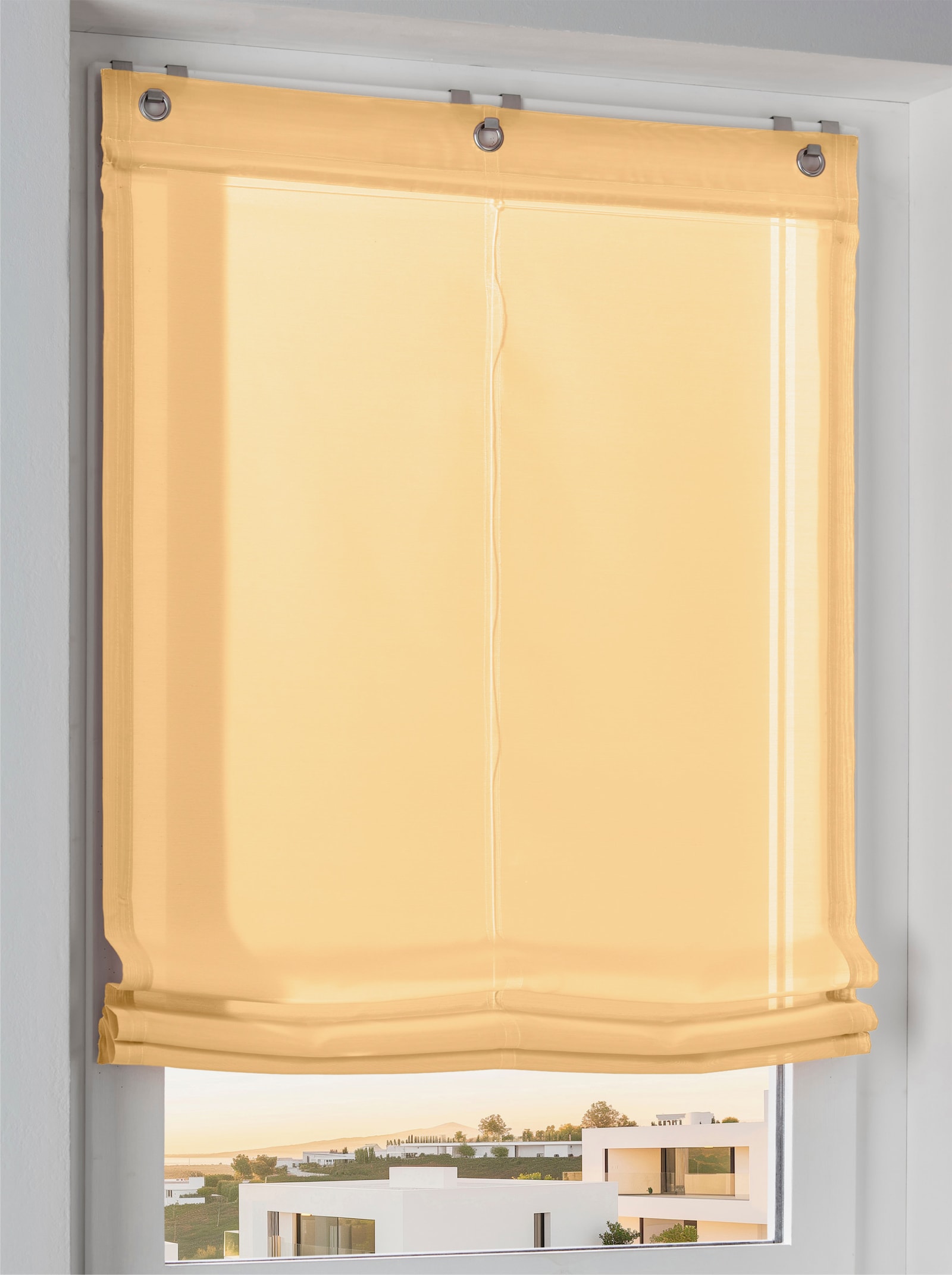 heine home Raffrollo - gelb