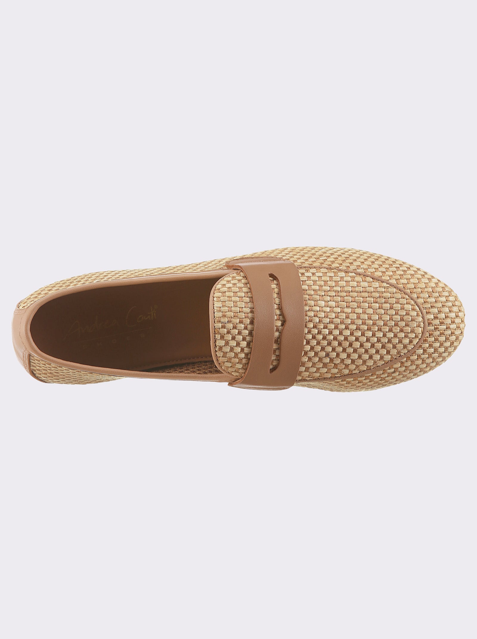 Andrea Conti Slipper - beige-camel