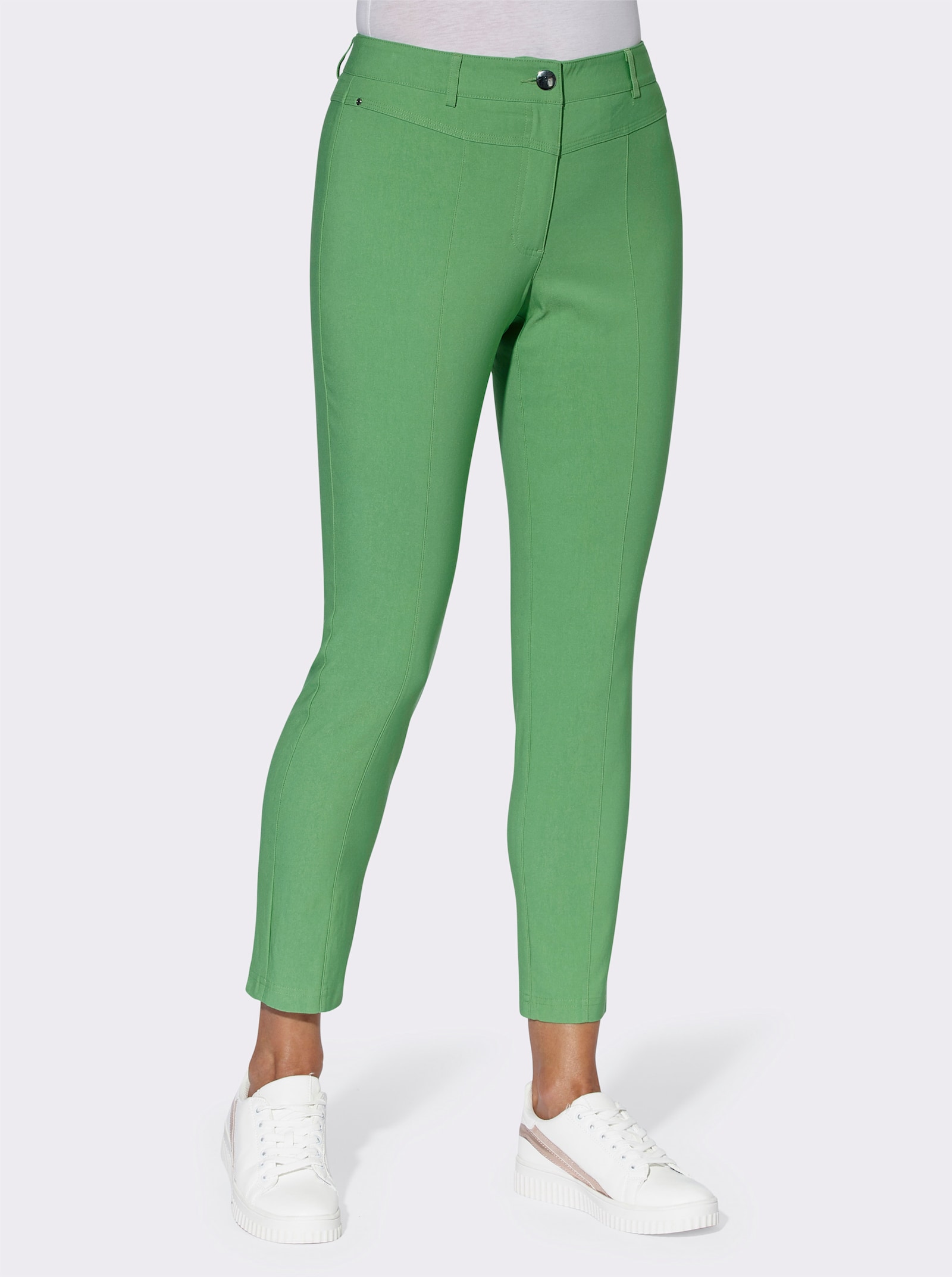 Bengalinhose mit aufgesetzten Gesäßtaschen - apfel