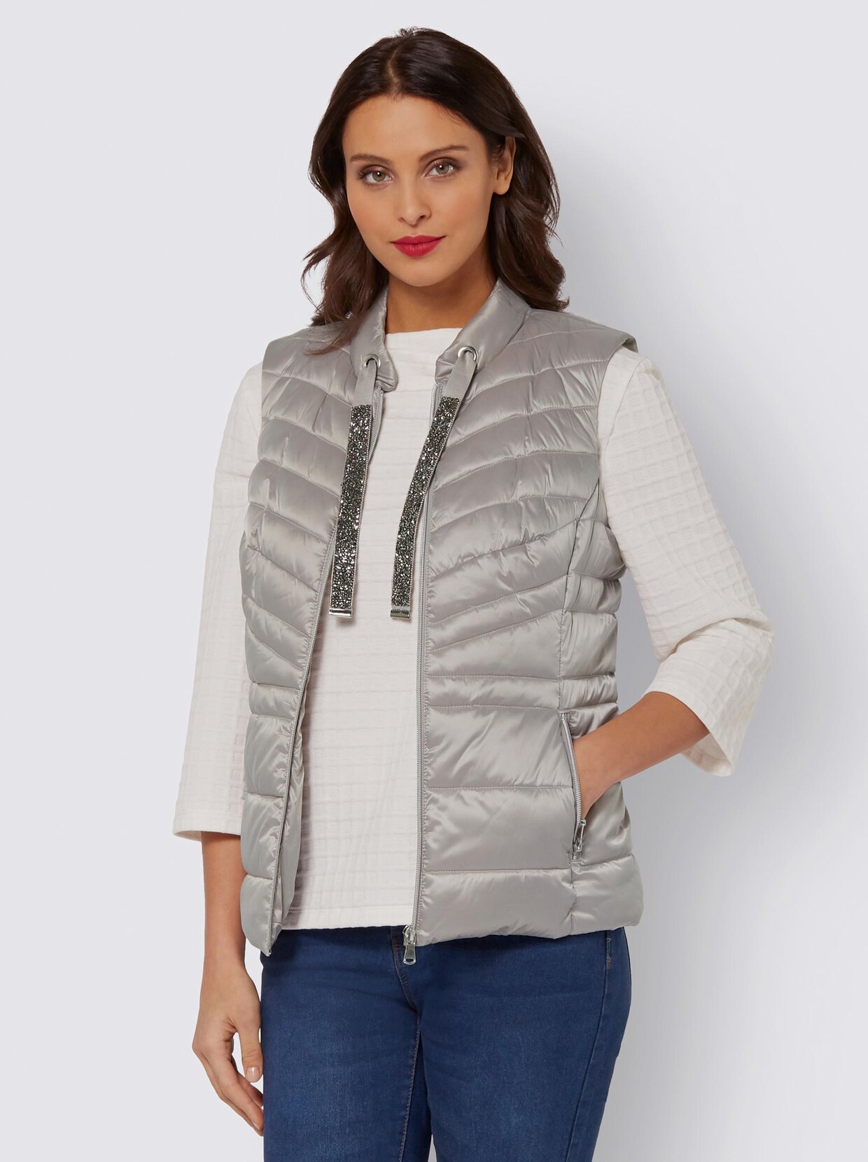 Bodywarmer - taupe