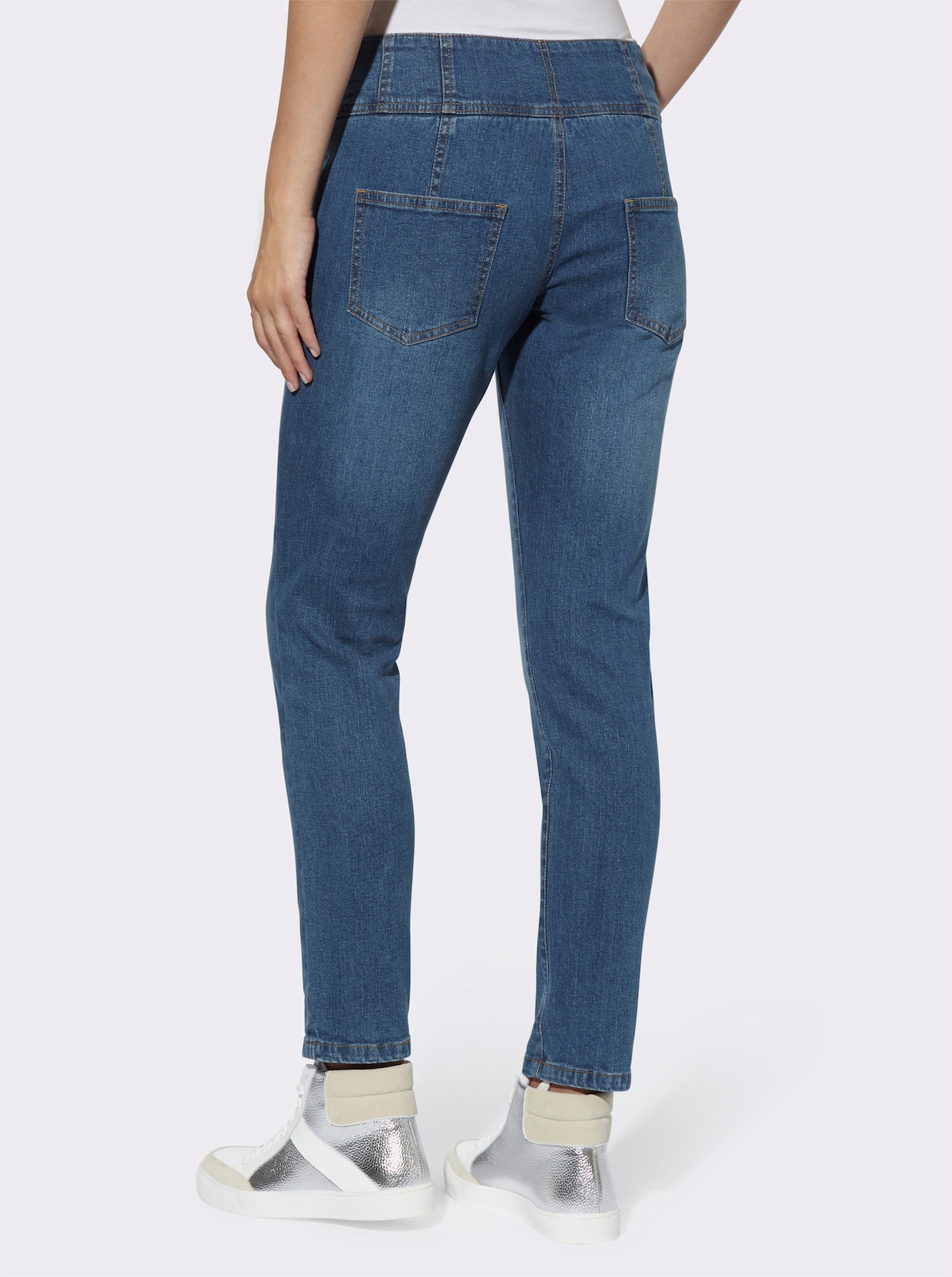 heine Jeans - blue-stone-washed