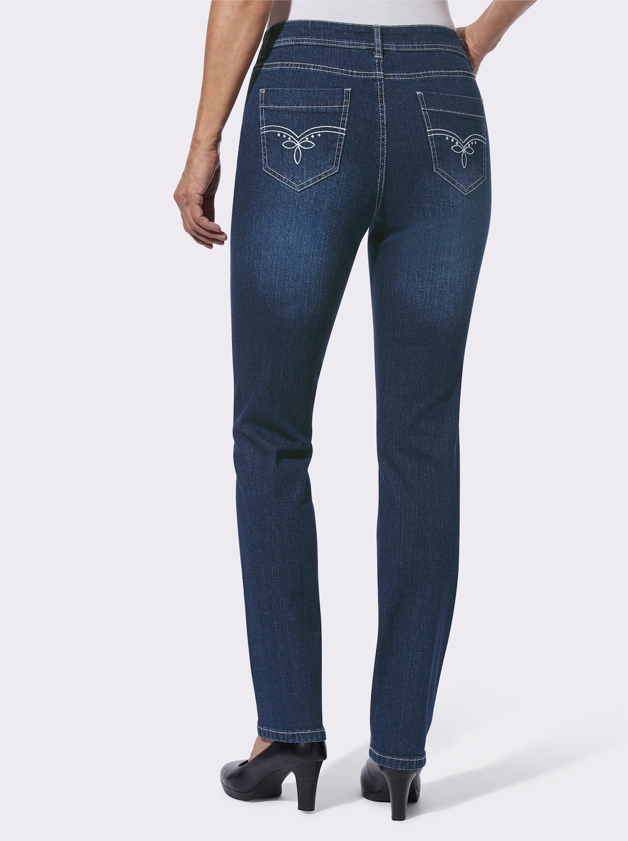 Jeans - blue-stone-washed