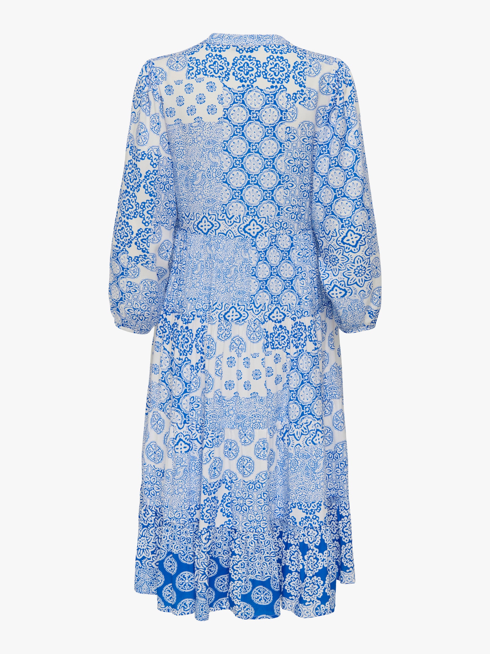 ONLY CARMAKOMA Tunikakleid - princess blue aop:mix graphic