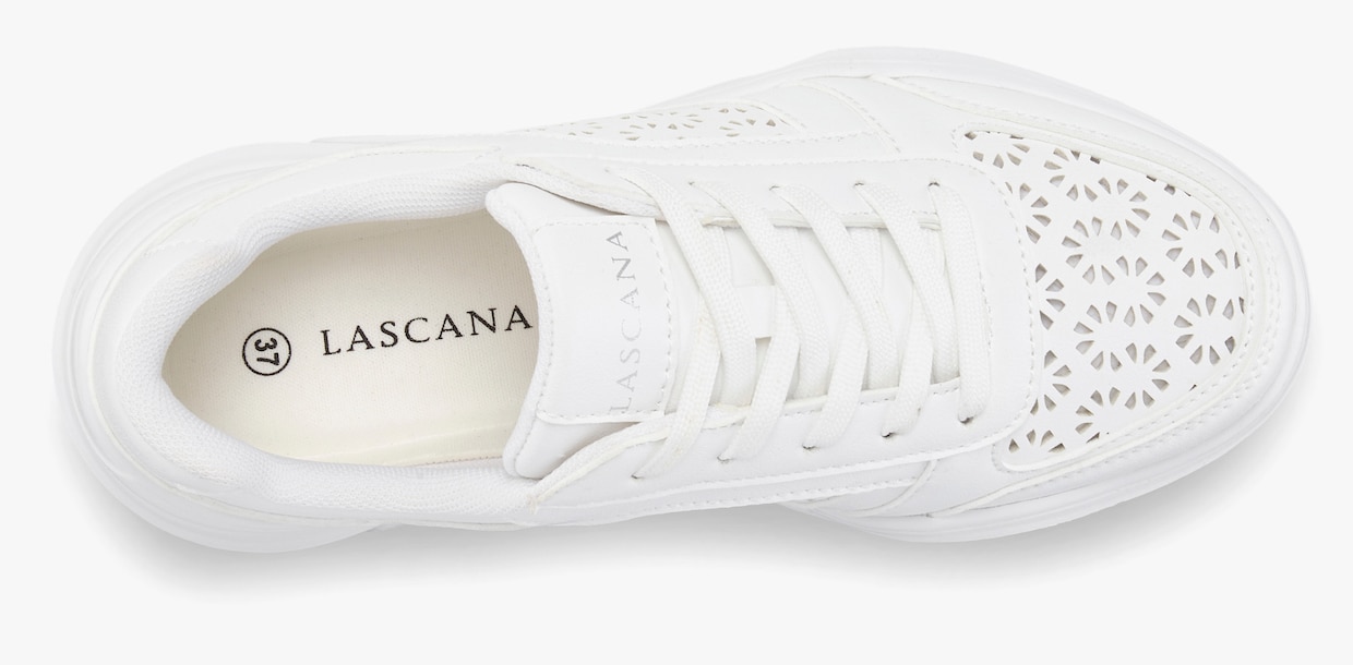 LASCANA Sneaker - weiss