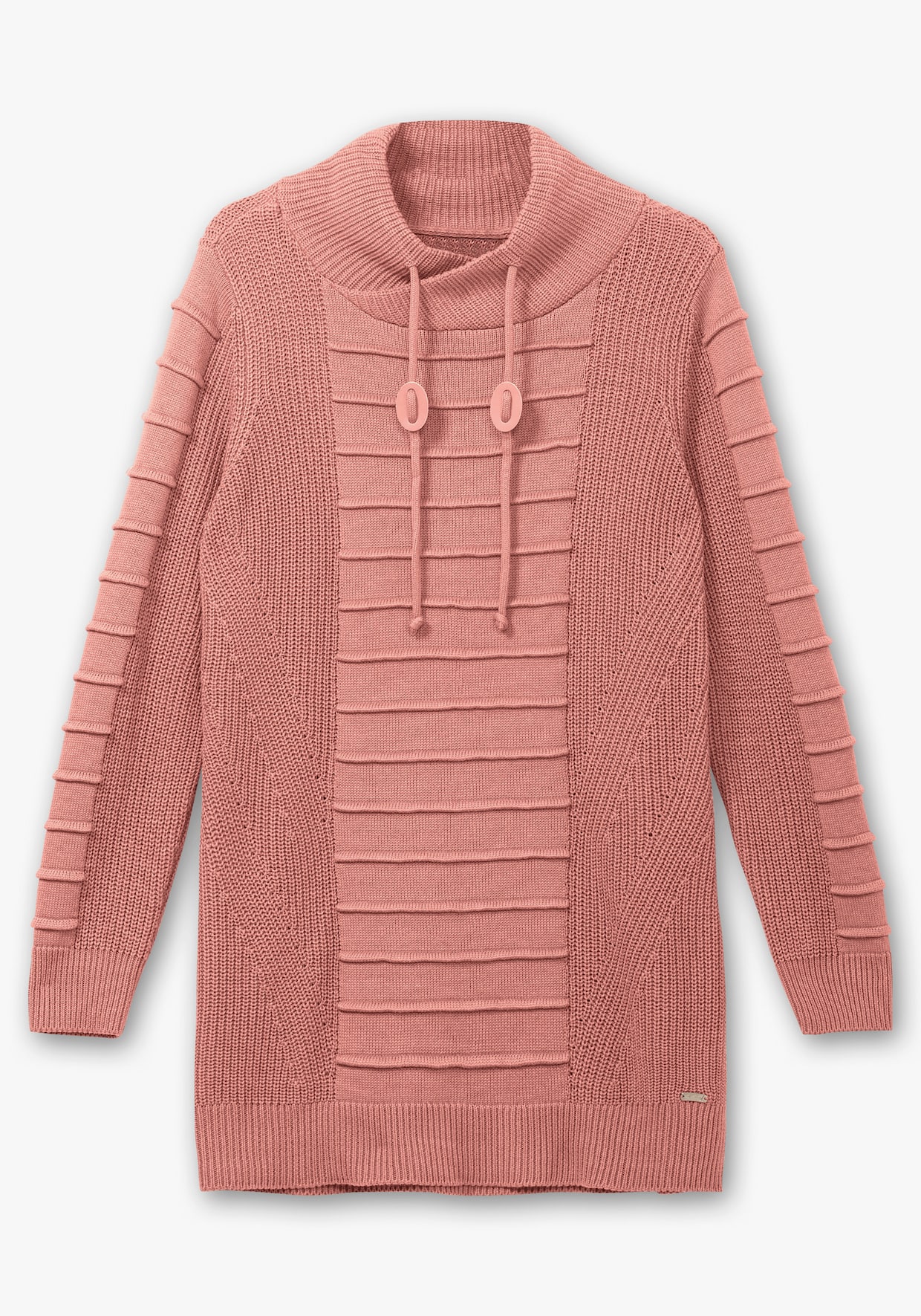 Longpullover - rosenholz