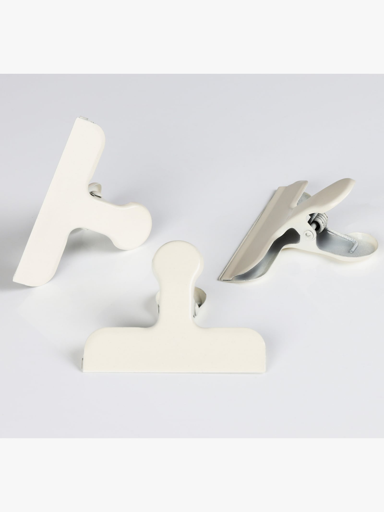  Beutel-Clips - silberfarben