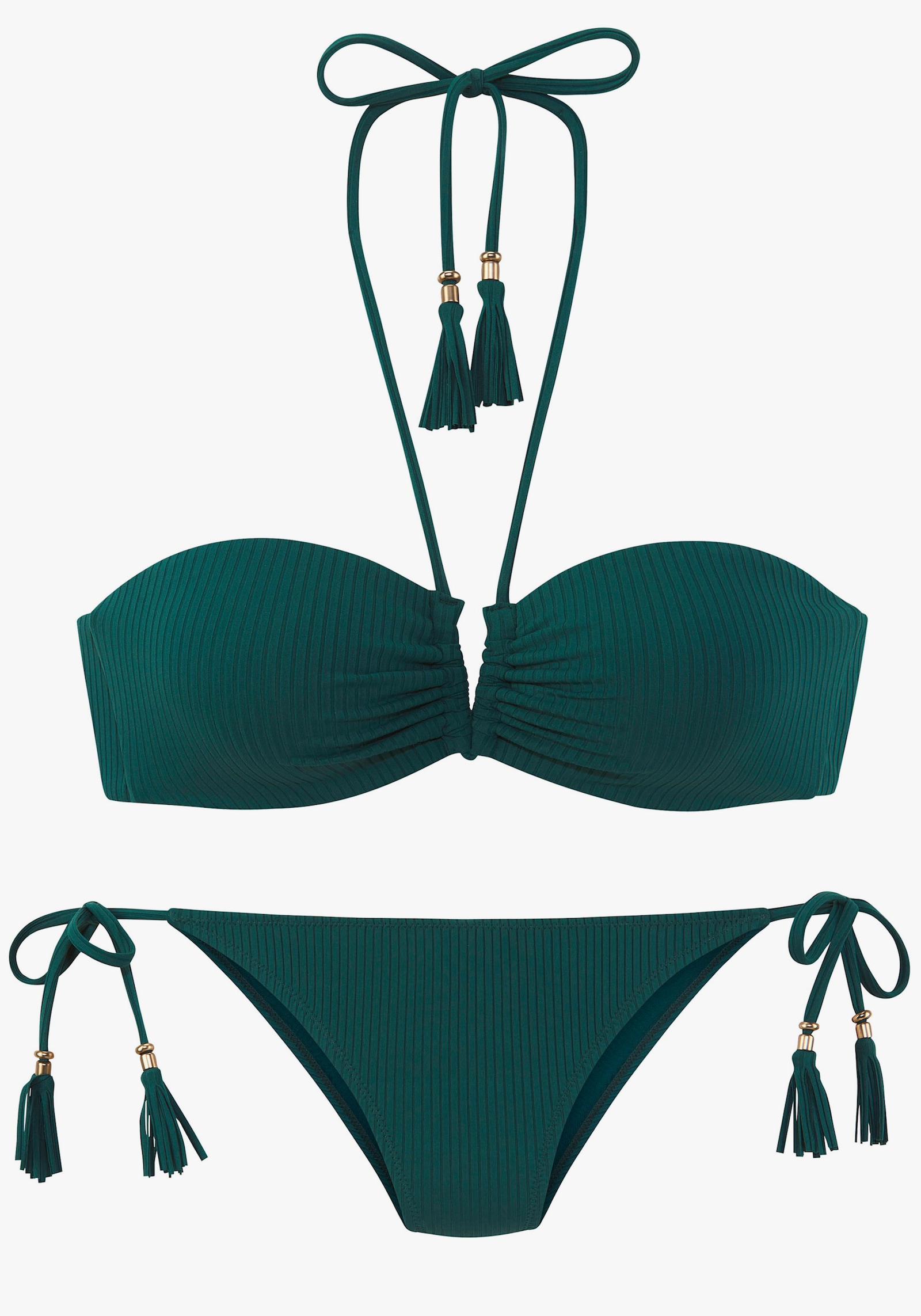Elbsand Bandeau-Bikini - petrol