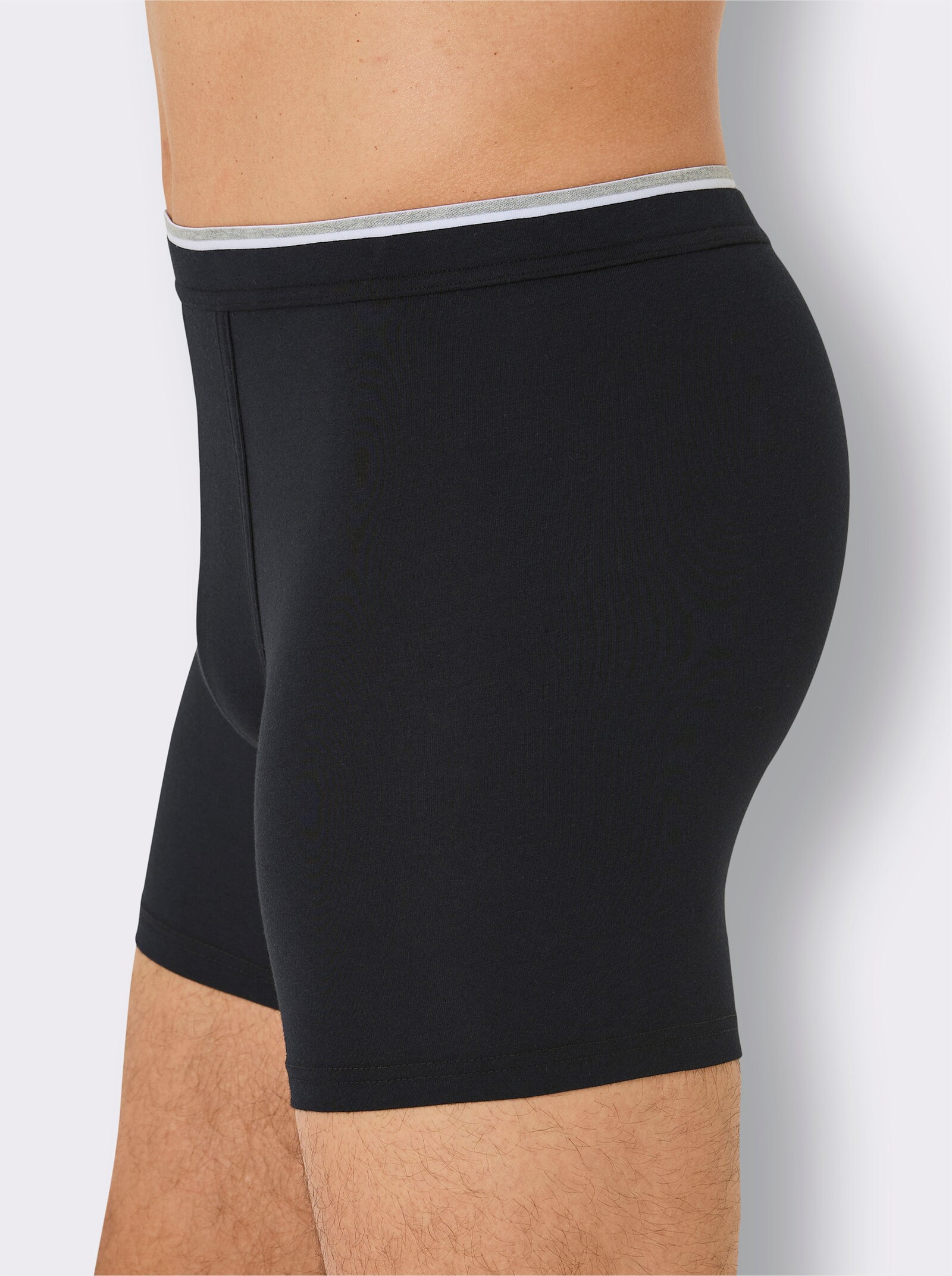 wäschepur men Longpants - schwarz