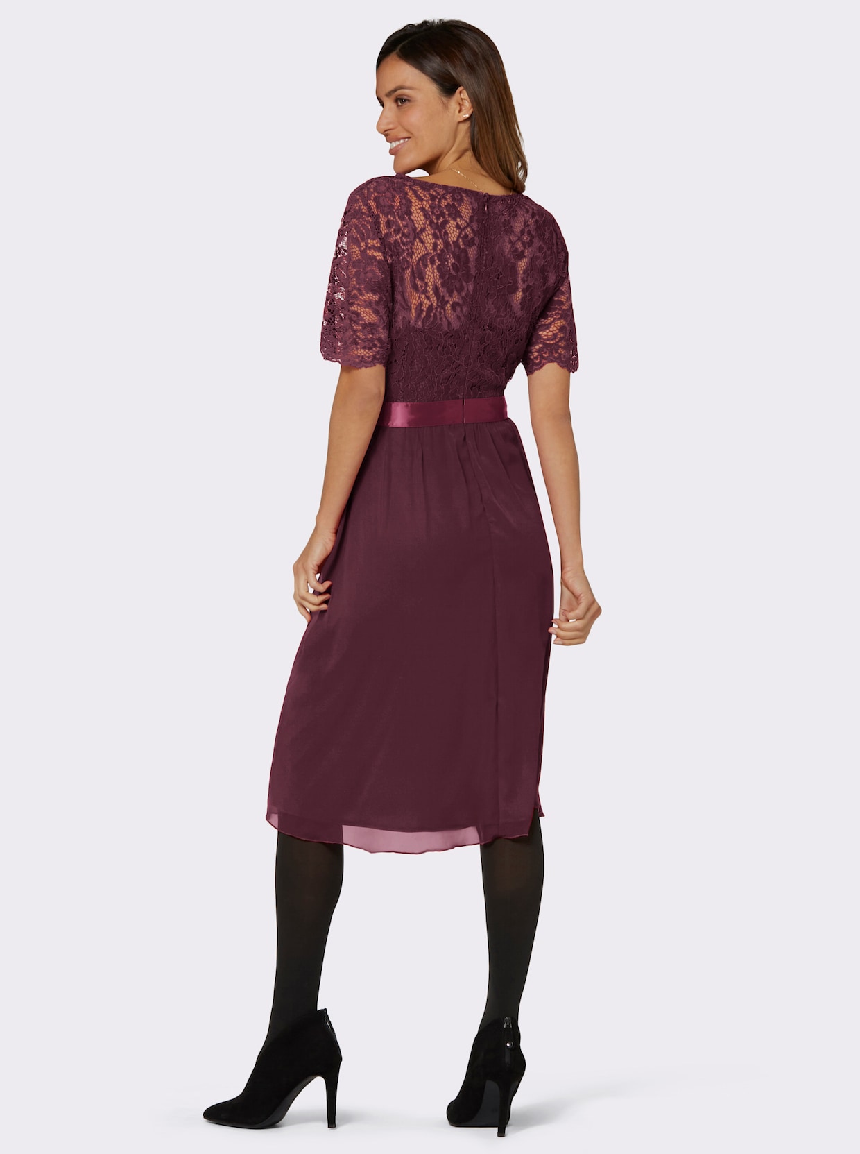 Partykleid - burgund