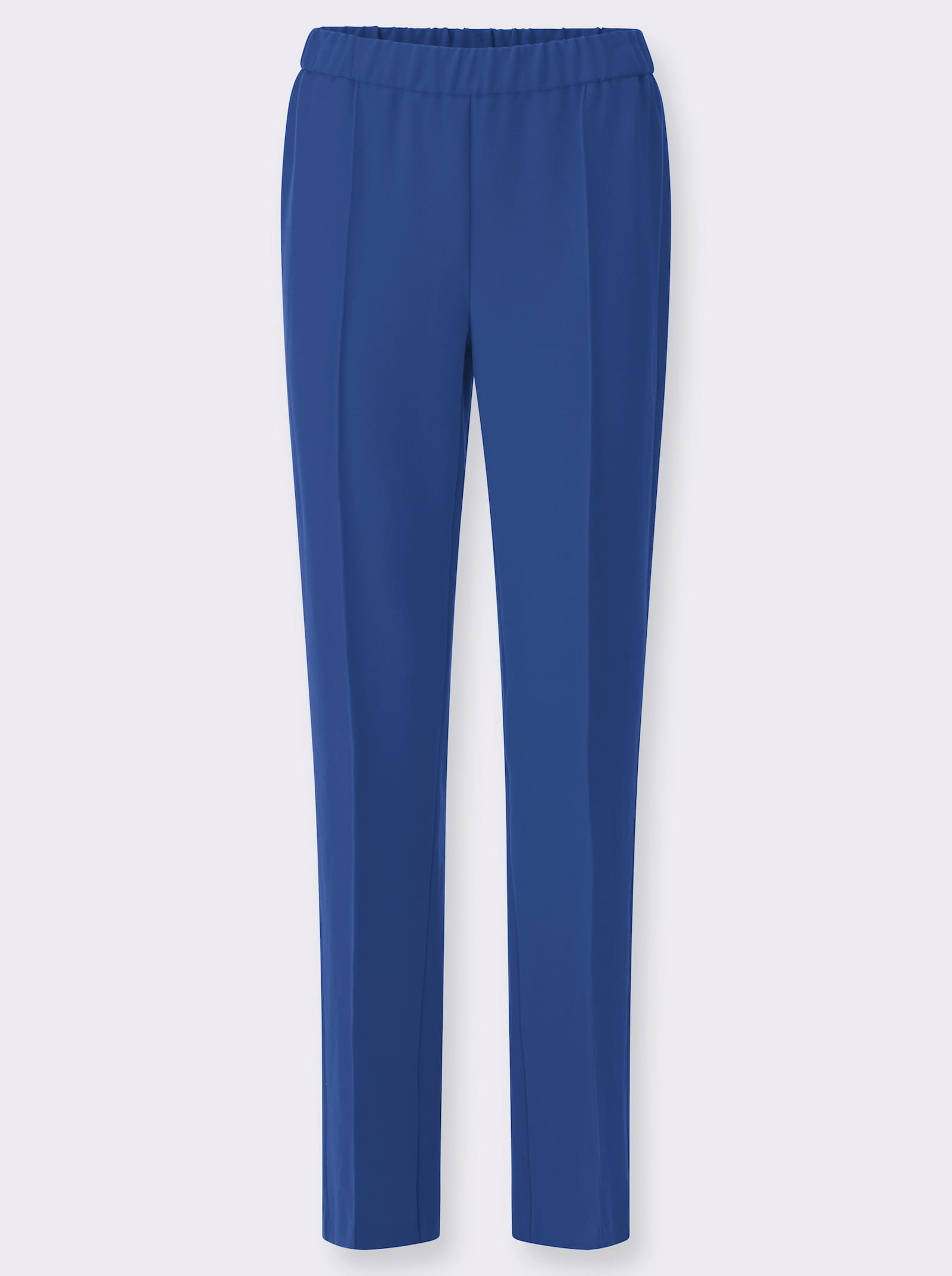 Anzughose mit Dehnbund - royalblau