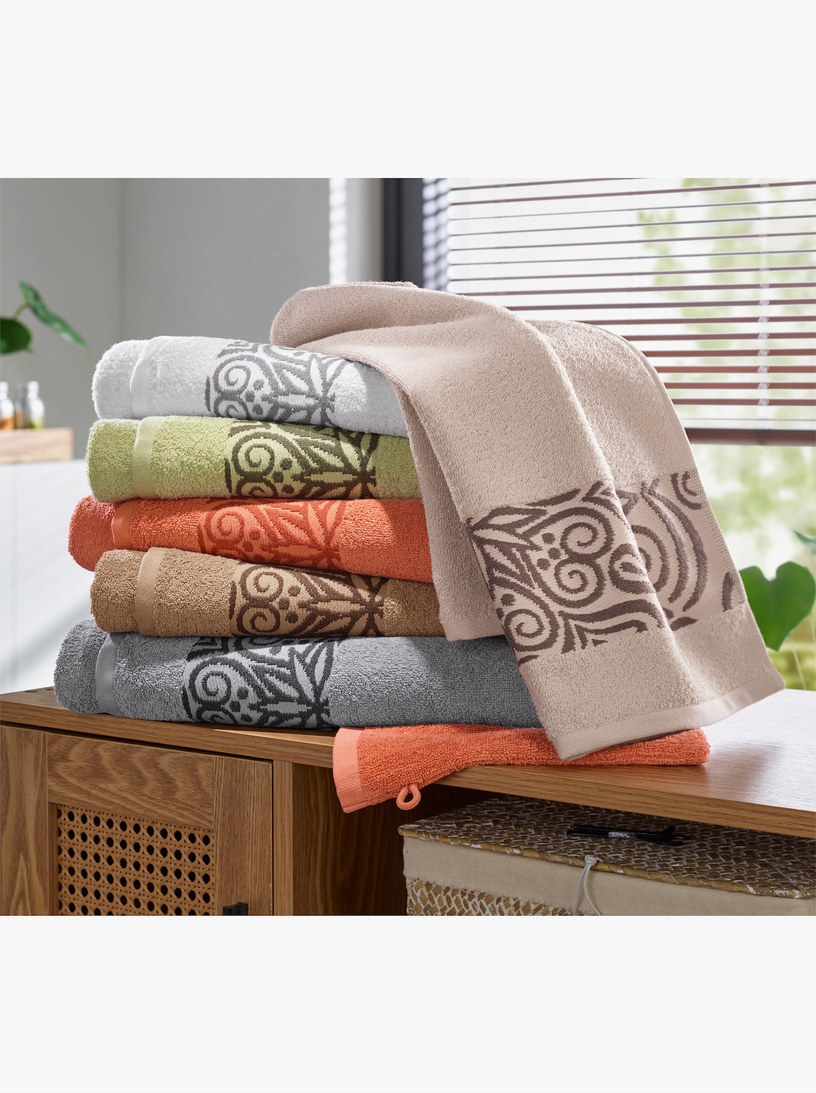 wäschepur Handtuch - elfenbein