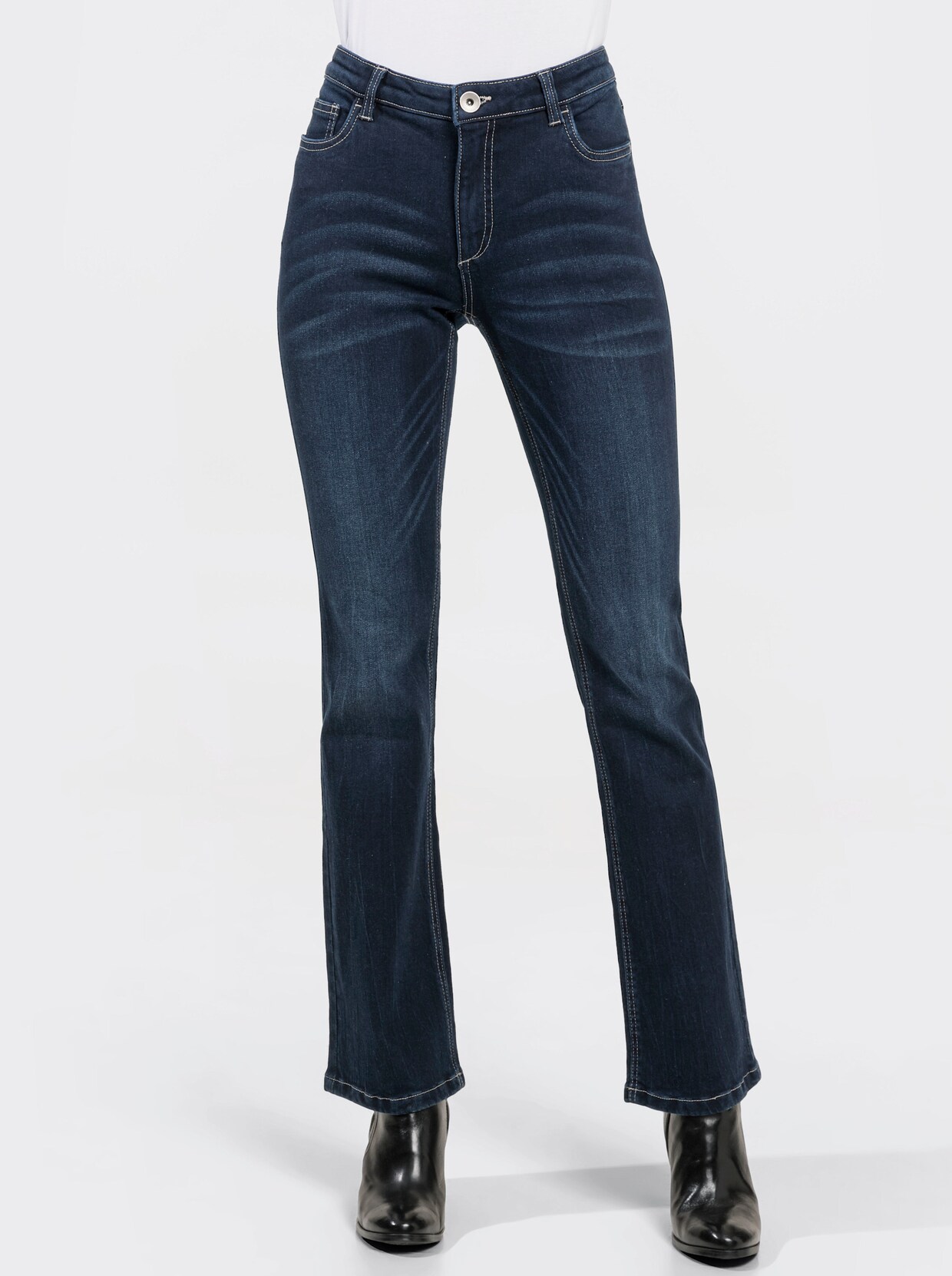 Bootcut jeans - dark-blue