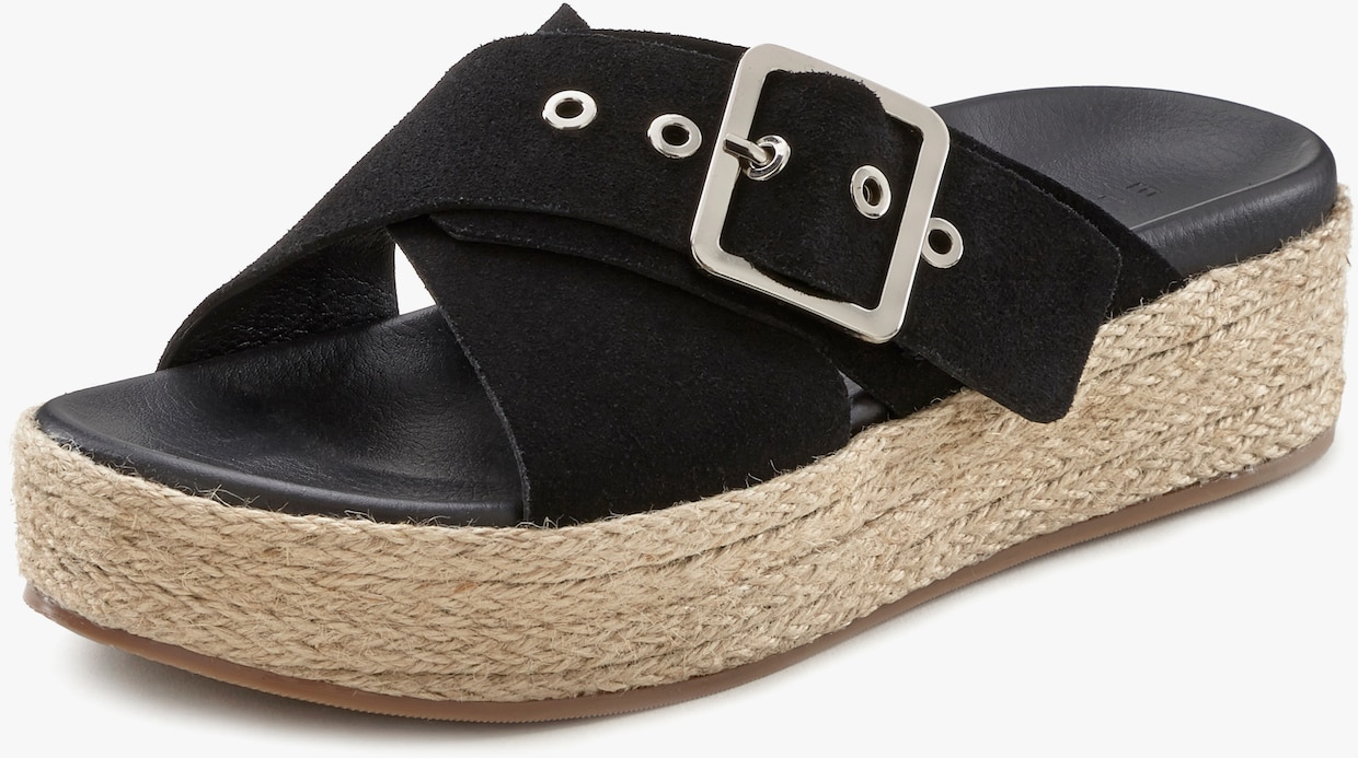 Elbsand slippers - zwart