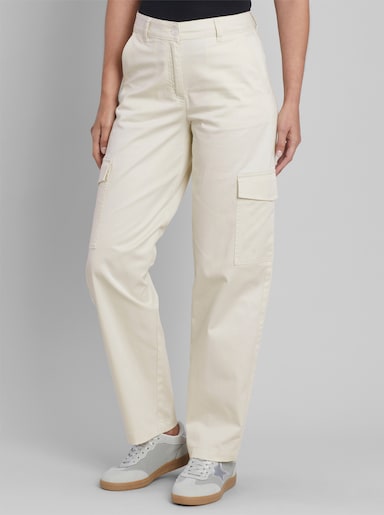 heine Cargohose mit aufgesetzten Taschen - champagner