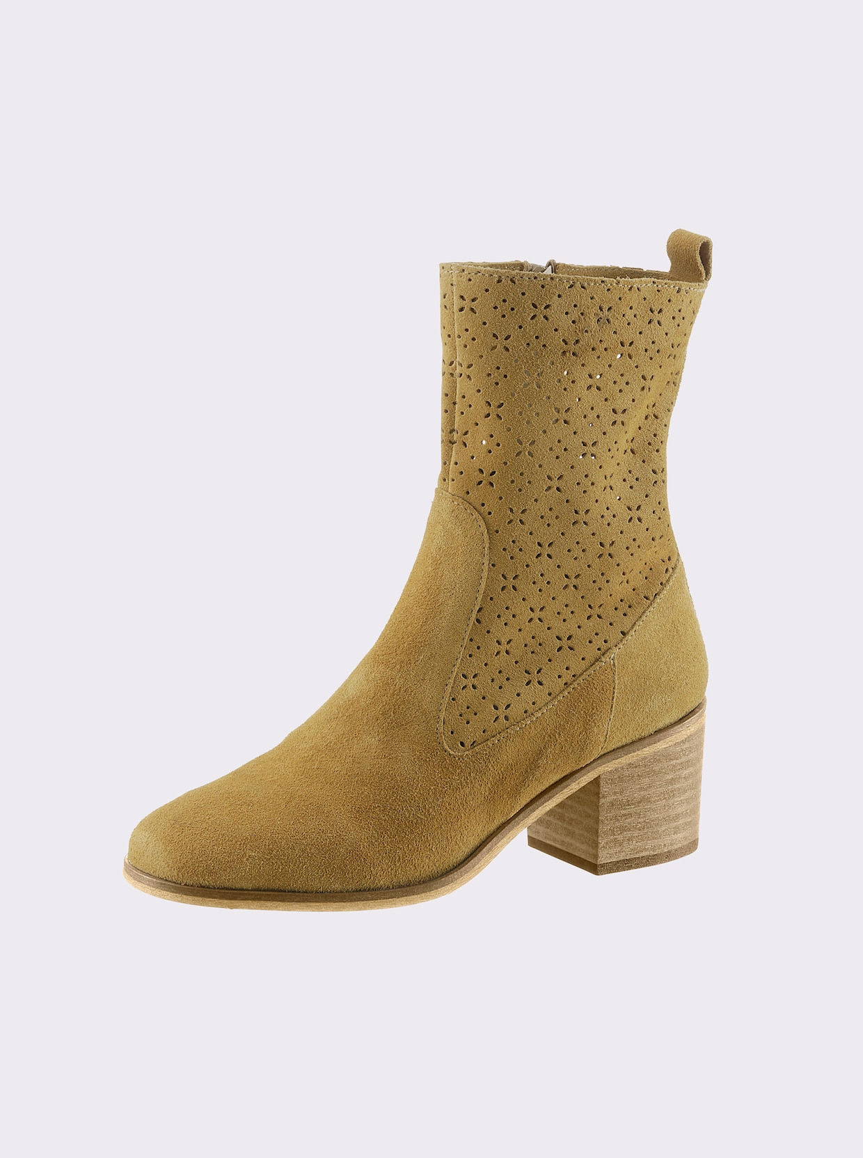 heine Bottines - jaune curry