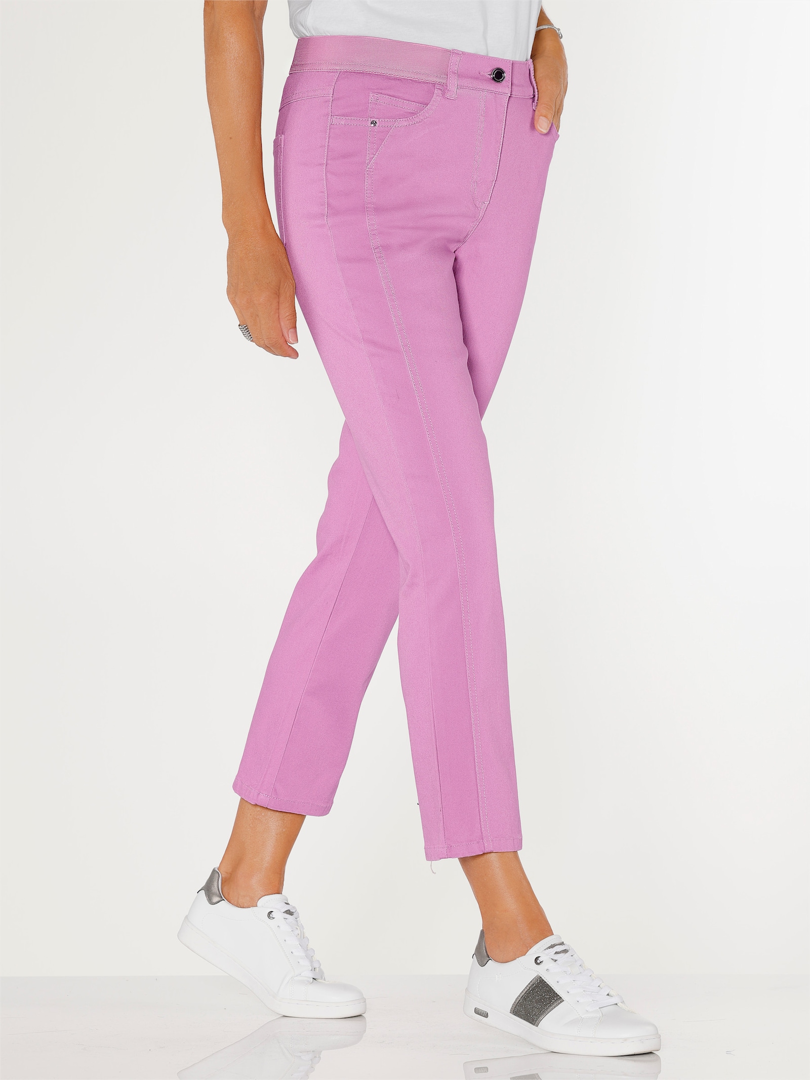 7/8-Hose in 5-Pocket-Form - orchidee