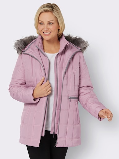 Steppjacke - mauve