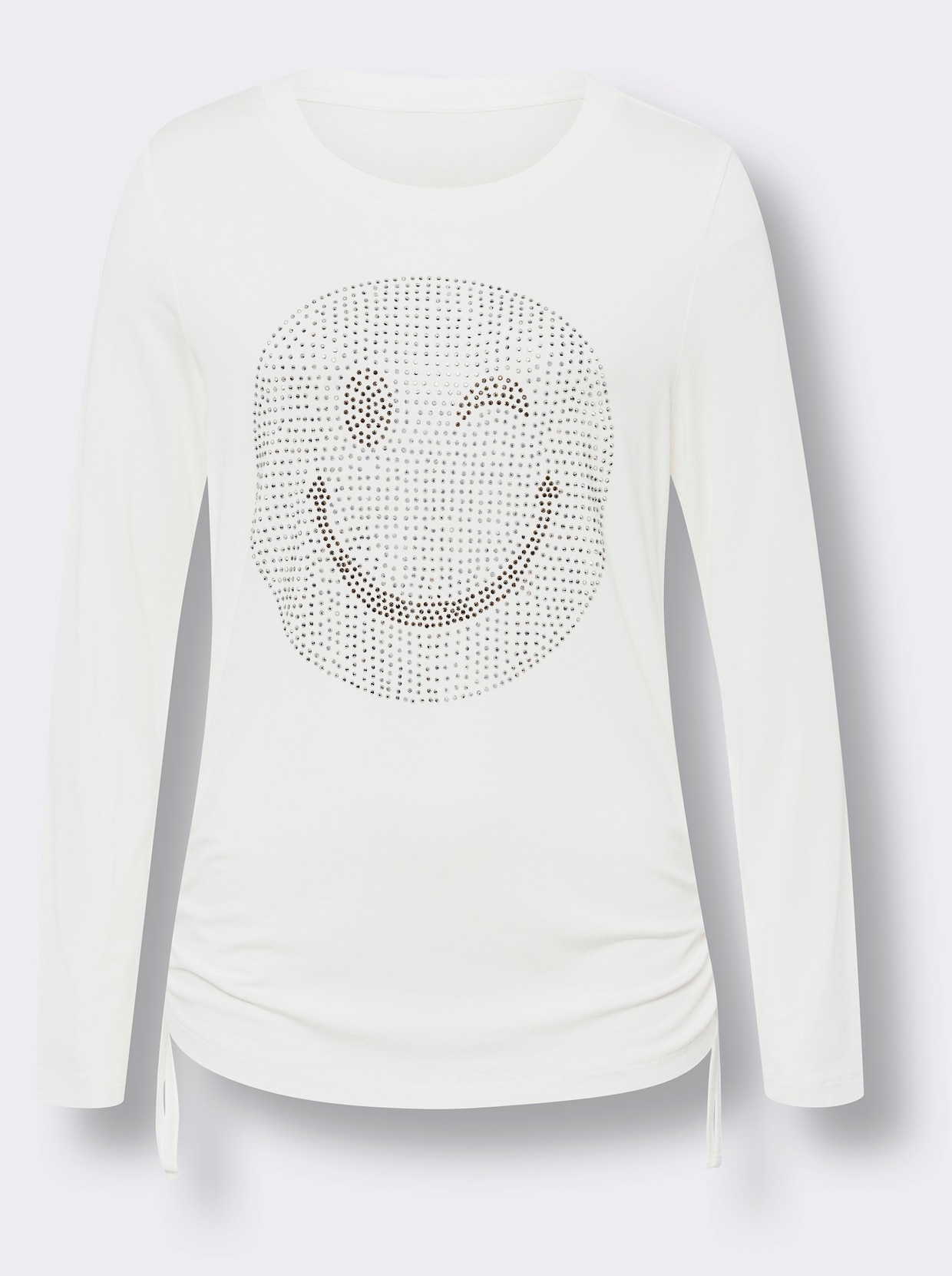 heine T-shirt à manches longues - écru