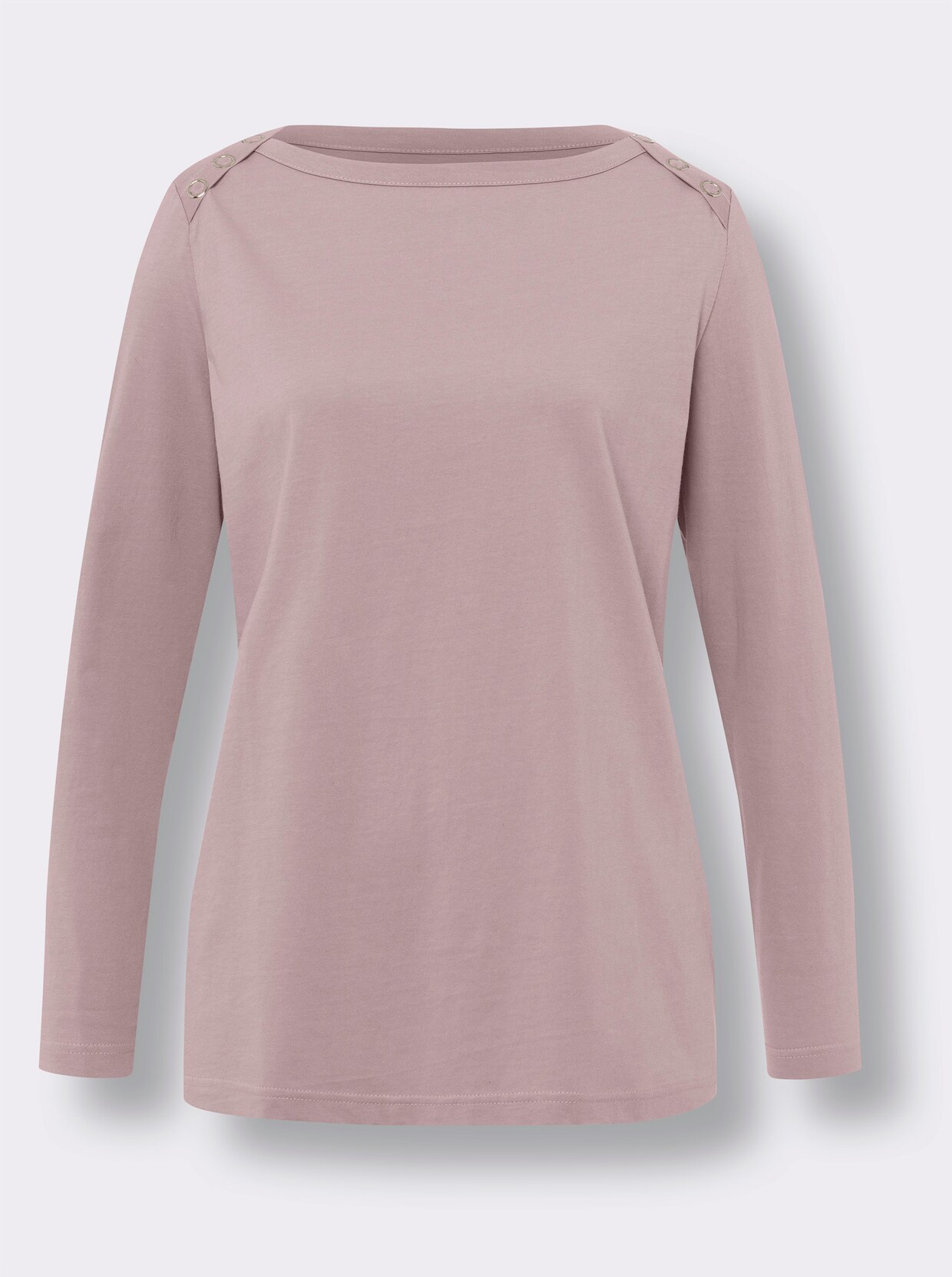 Langarmshirt - mauve