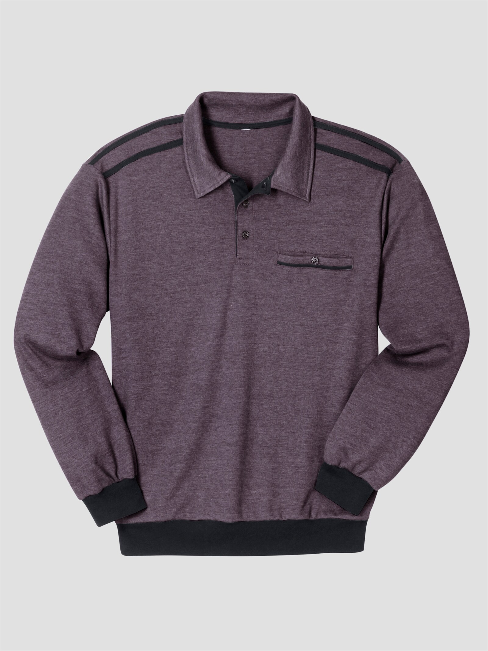 Sweatshirt - aubergine