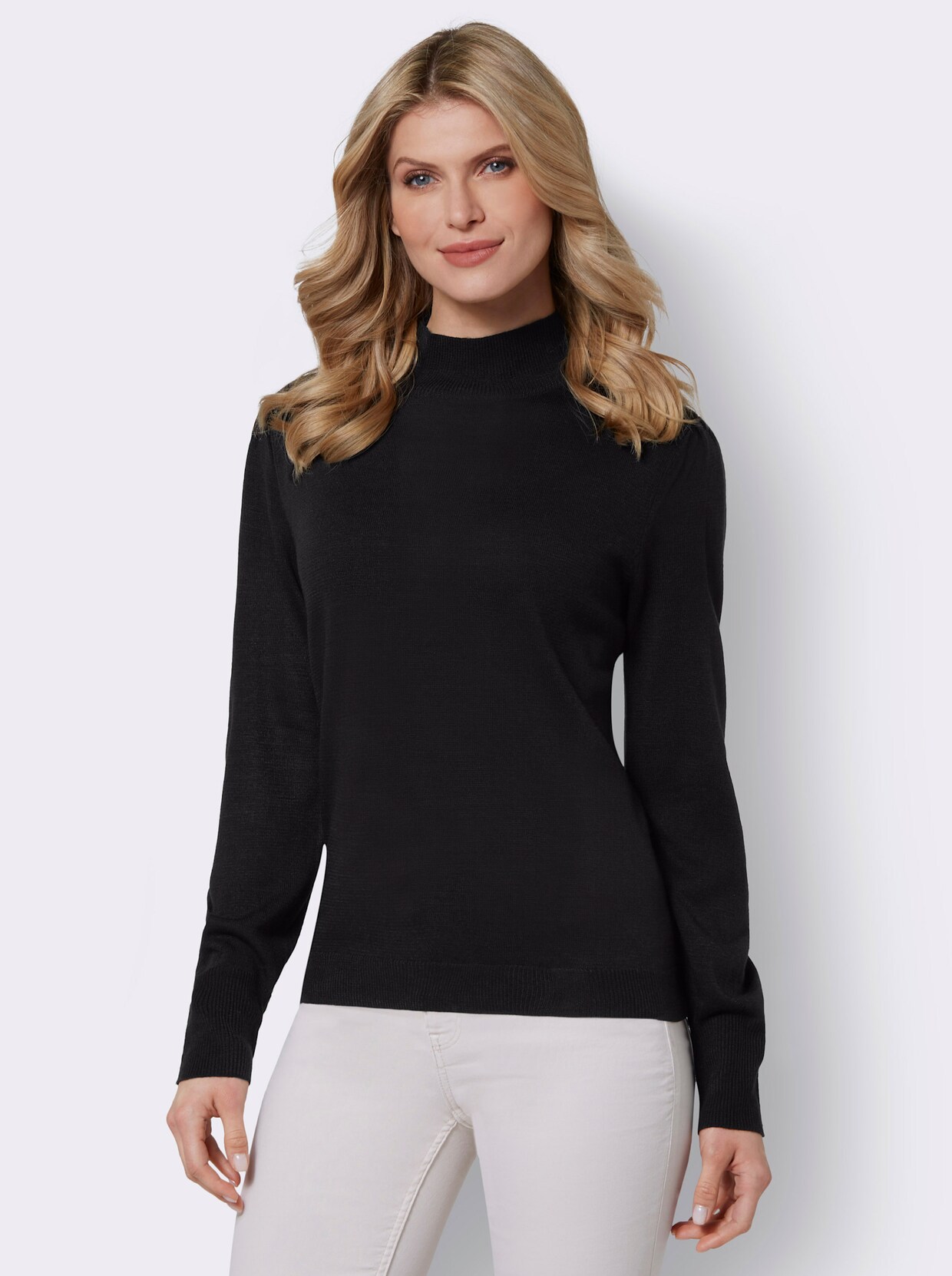 Pullover met lange mouwen - zwart