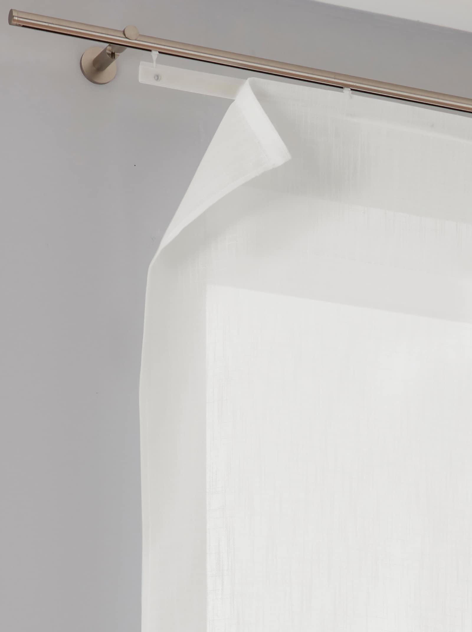 heine home schuifgordijn - wit/zwart