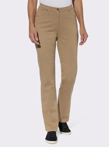 5-Pocket-Jeans - camel