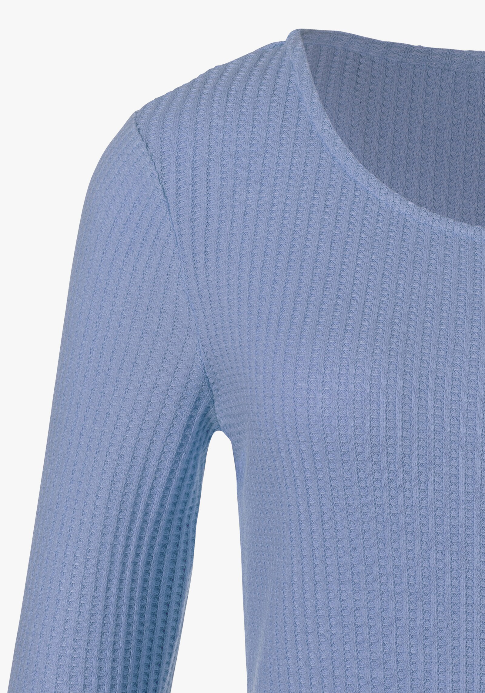 LASCANA Langarmshirt - hellblau