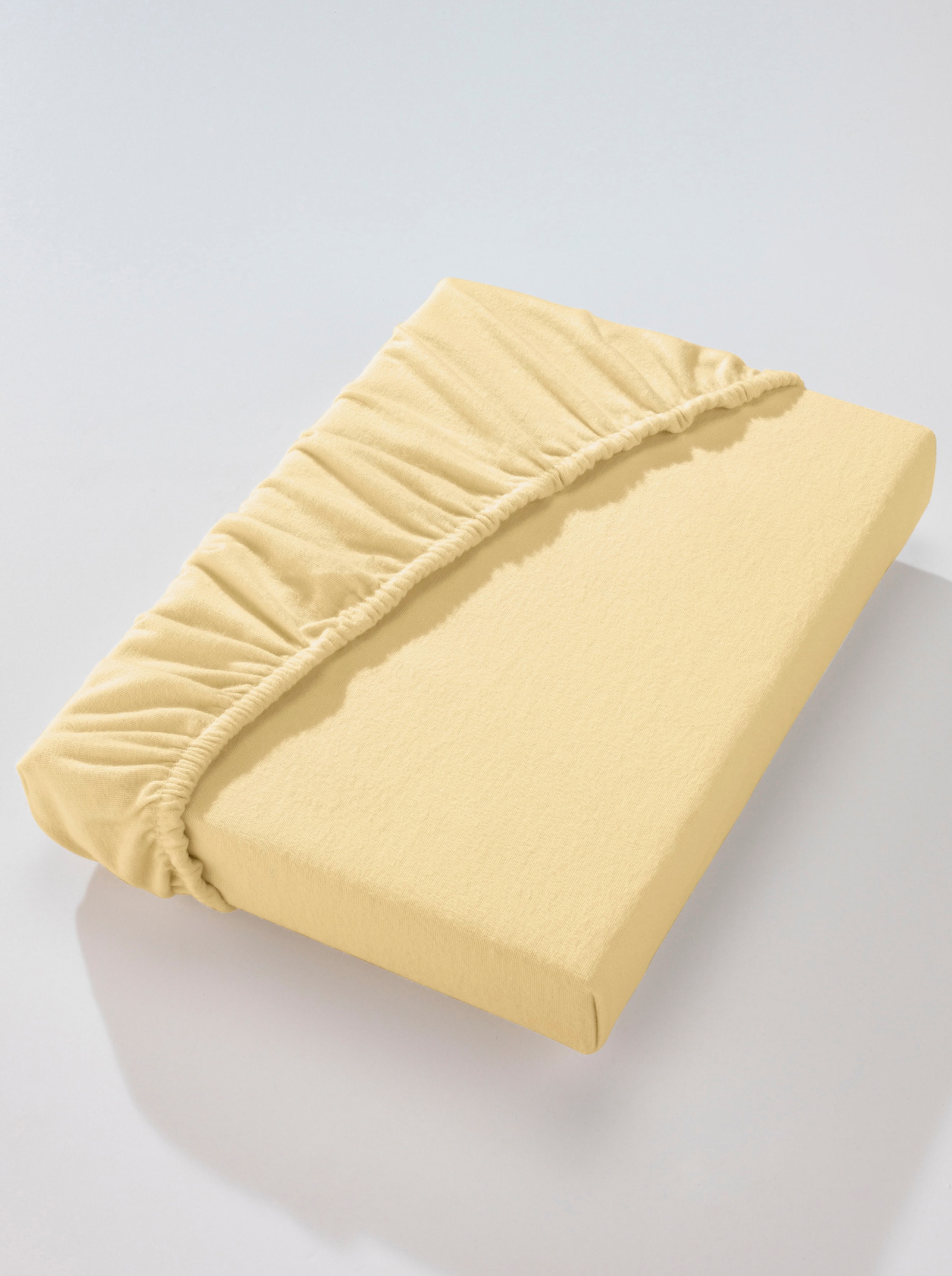 Dormisette Posteľná plachta - vanilkovo žltá