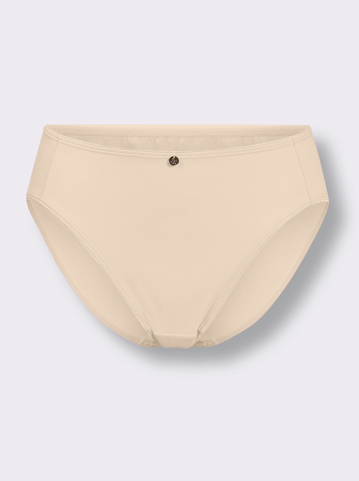 wäschepur Dámske boxerky so zvýšeným pásom - 2x slonovinová