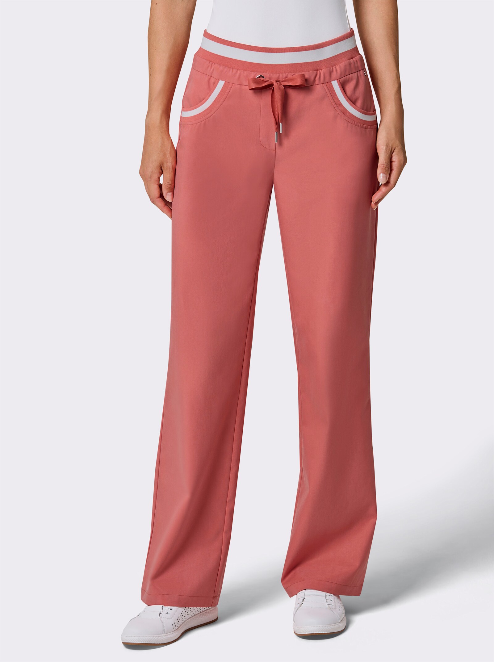 CREATION L PREMIUM Schlupfhose mit Komfort-Bund - grapefruit