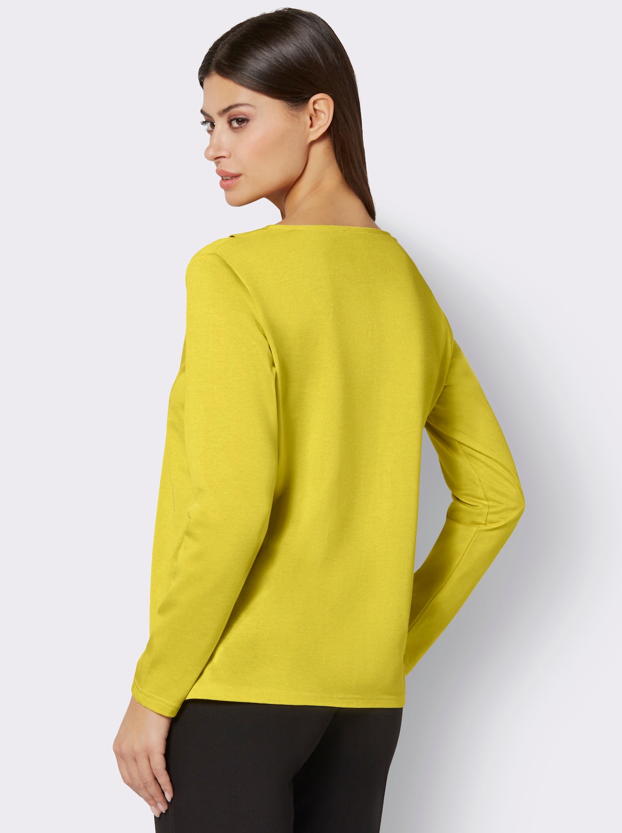 V-Shirt - limone