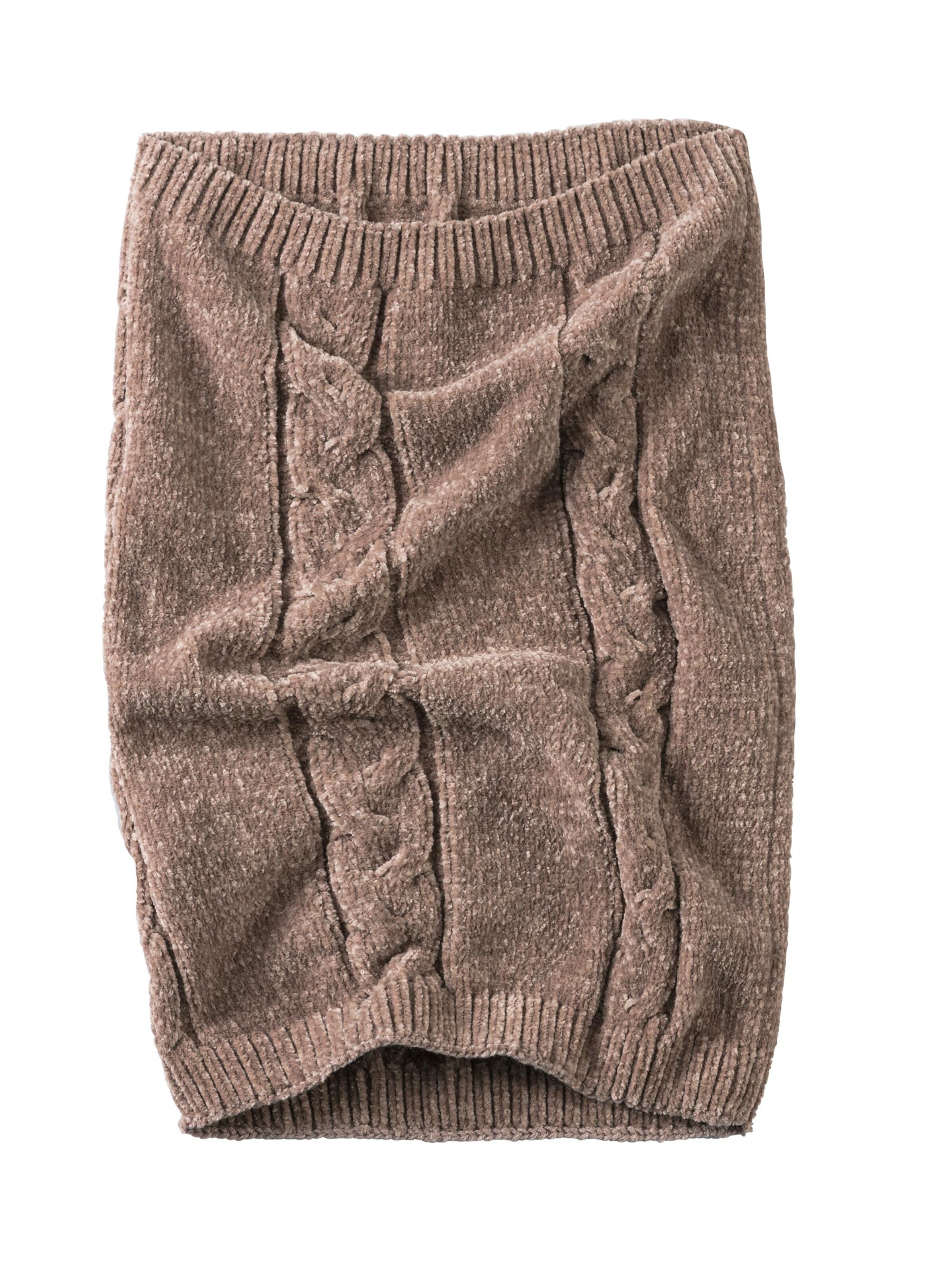 Set: Schal und Mütze - taupe