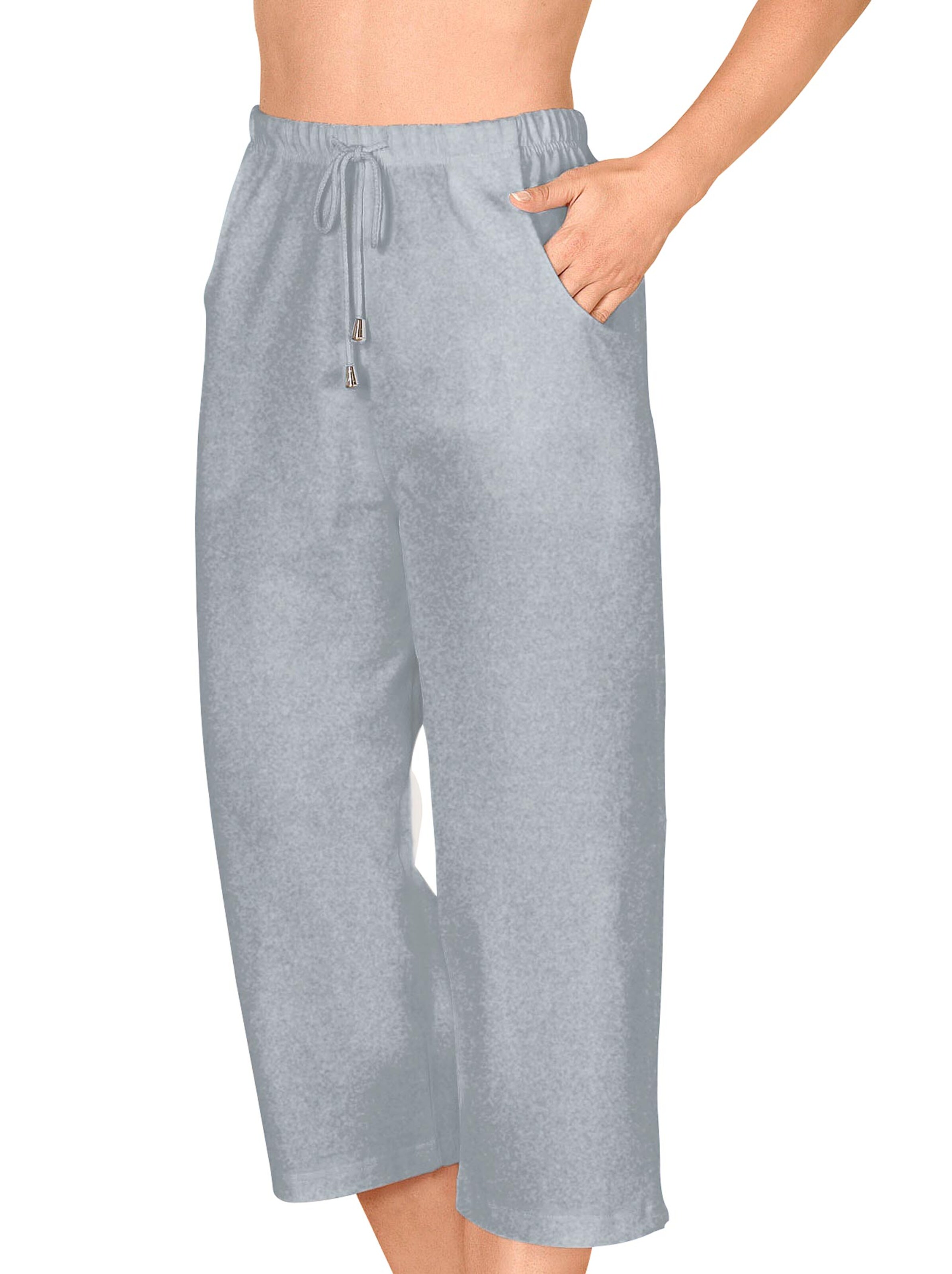 Capri-Freizeithose - grau