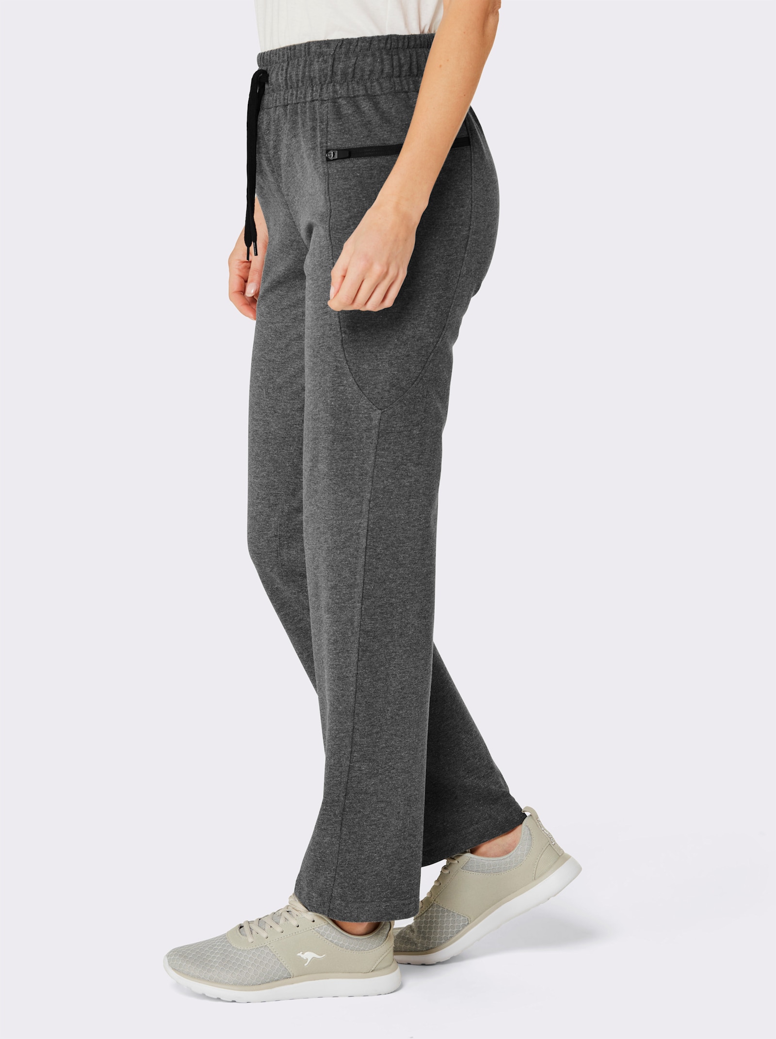 Catamaran Sports Freizeithose in Melange-Qualität - anthrazit-meliert