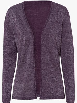 Strickjacke - traube
