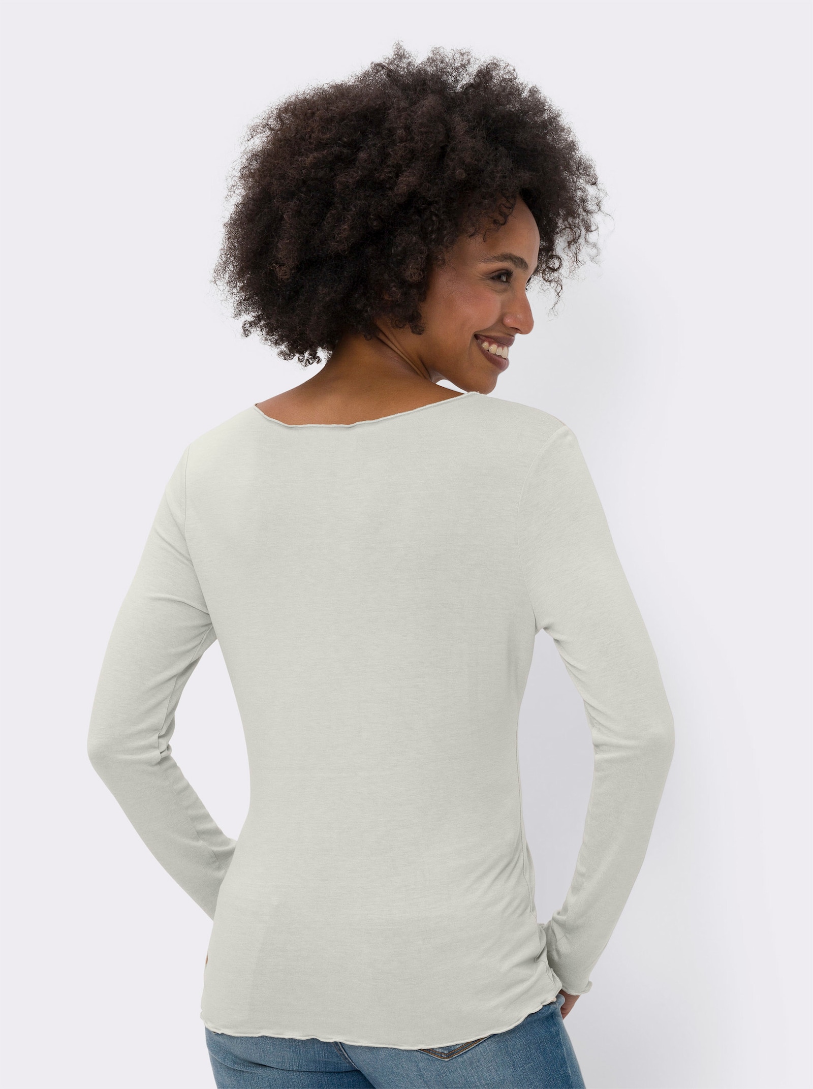 heine Shirt-Set in Viskose-Qualität - beige-ecru