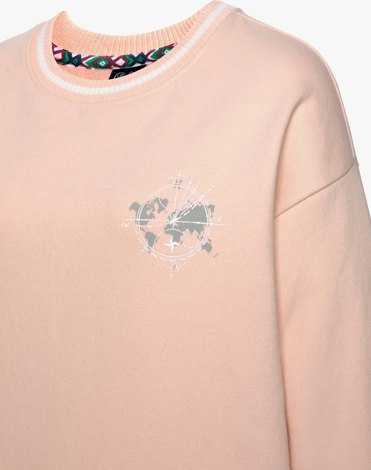 Buffalo Sweat-shirt - rose clair