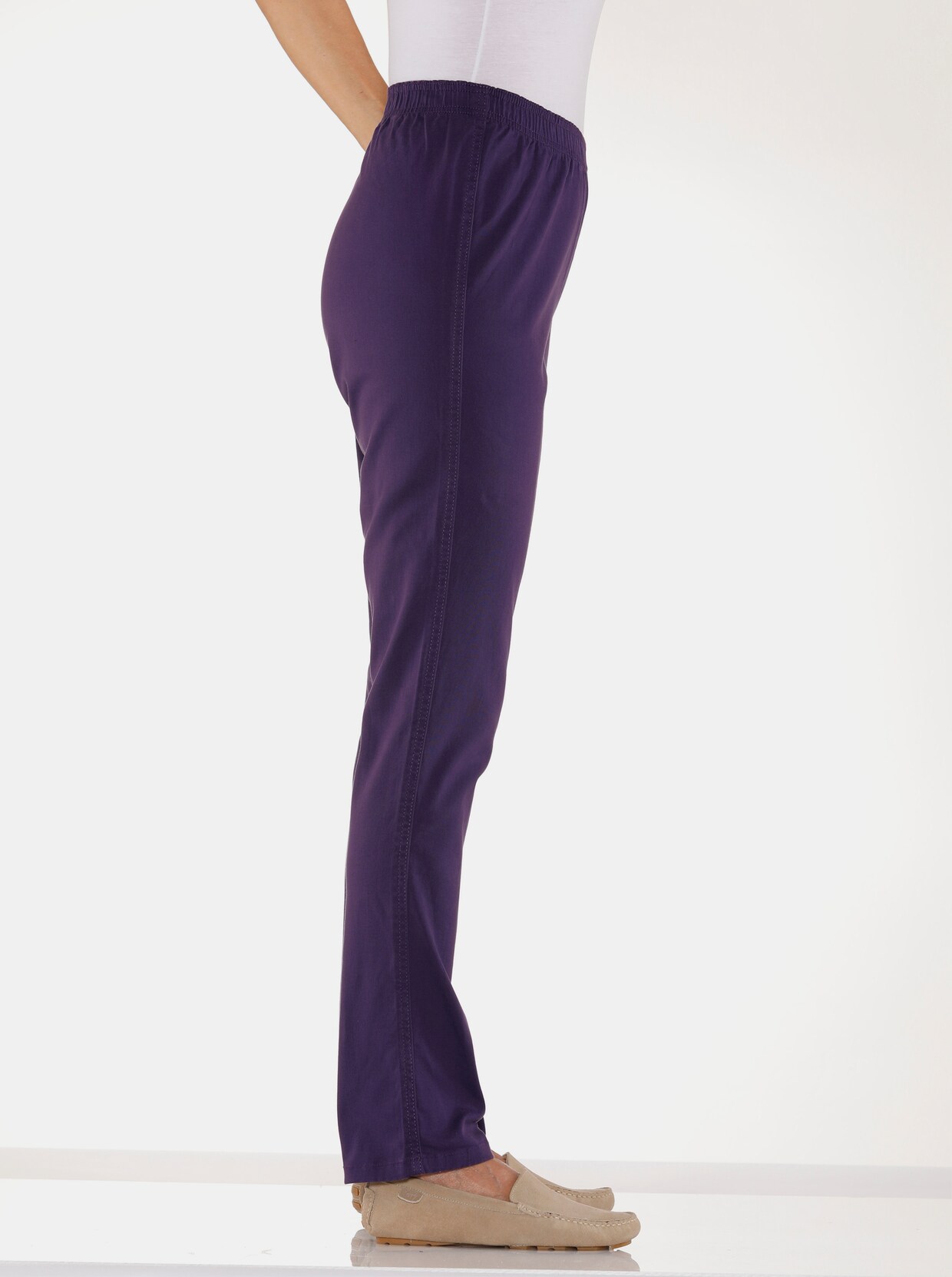 Jeans - aubergine