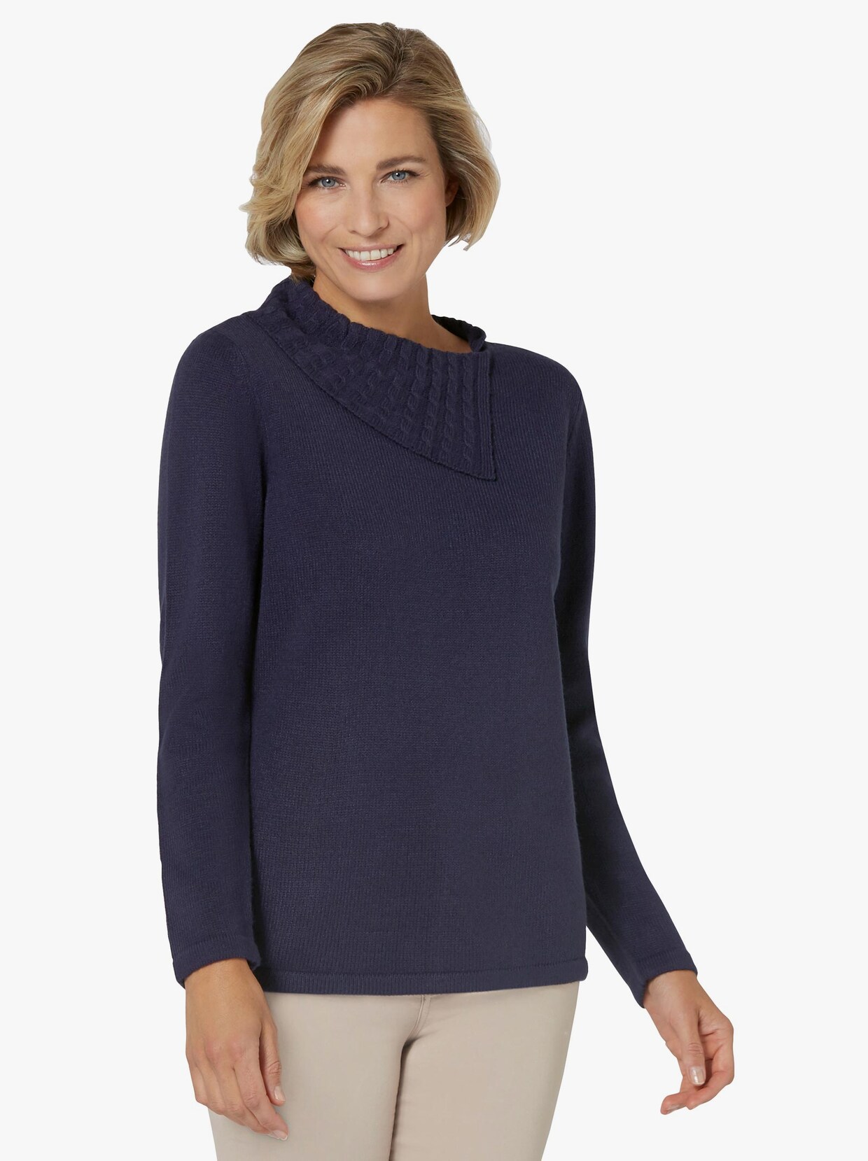 Pullover met lange mouwen - nachtblauw