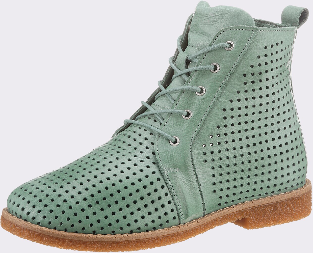 Andrea Conti Bottines à lacets - menthe