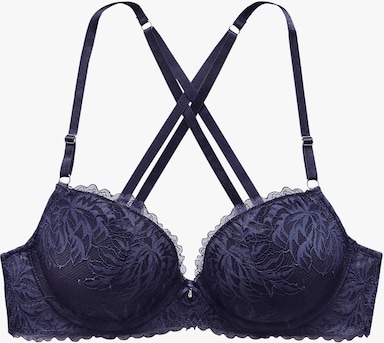 LASCANA Push-up-BH - dunkelblau