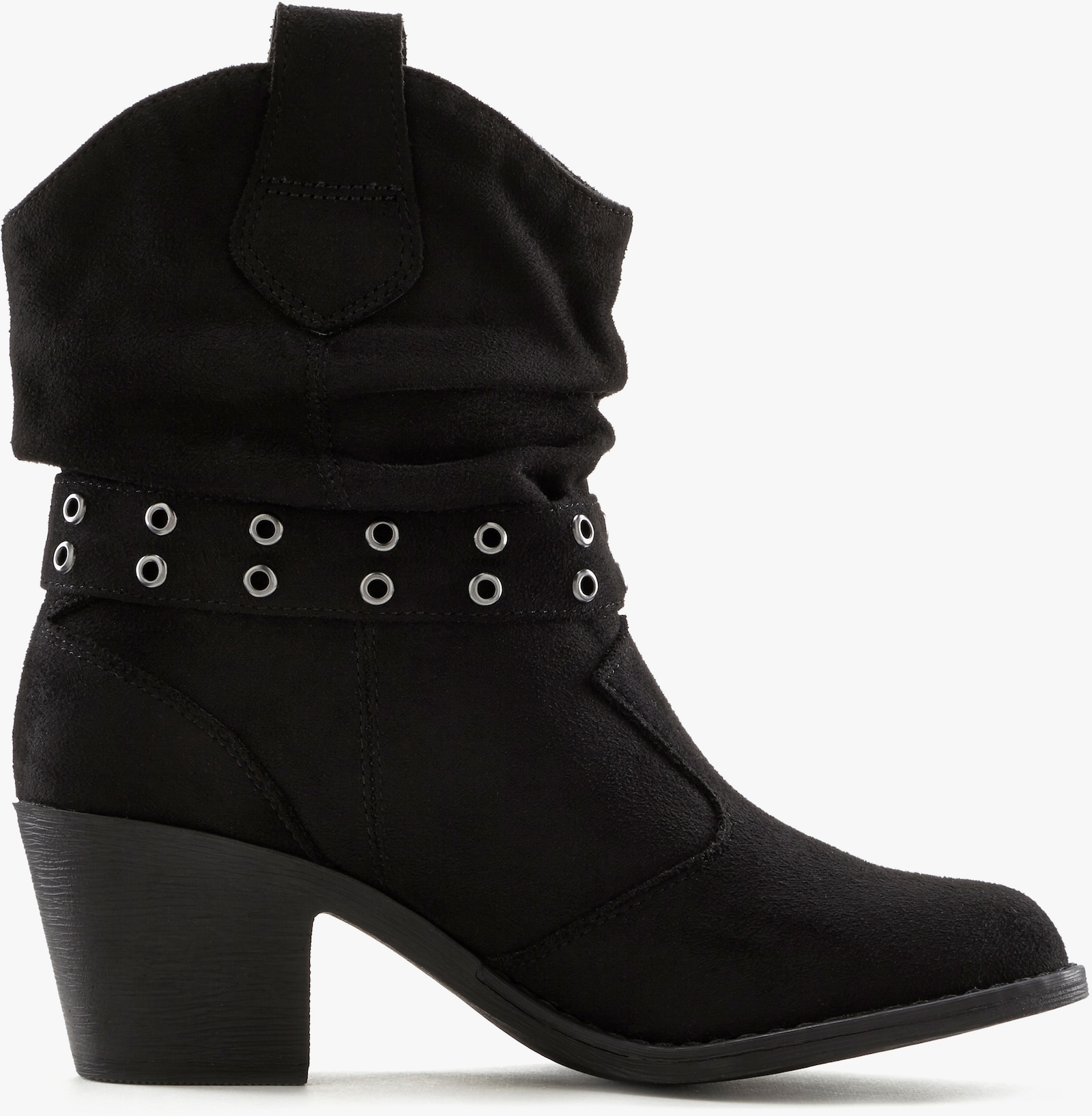 LASCANA Cowboy Stiefelette - schwarz