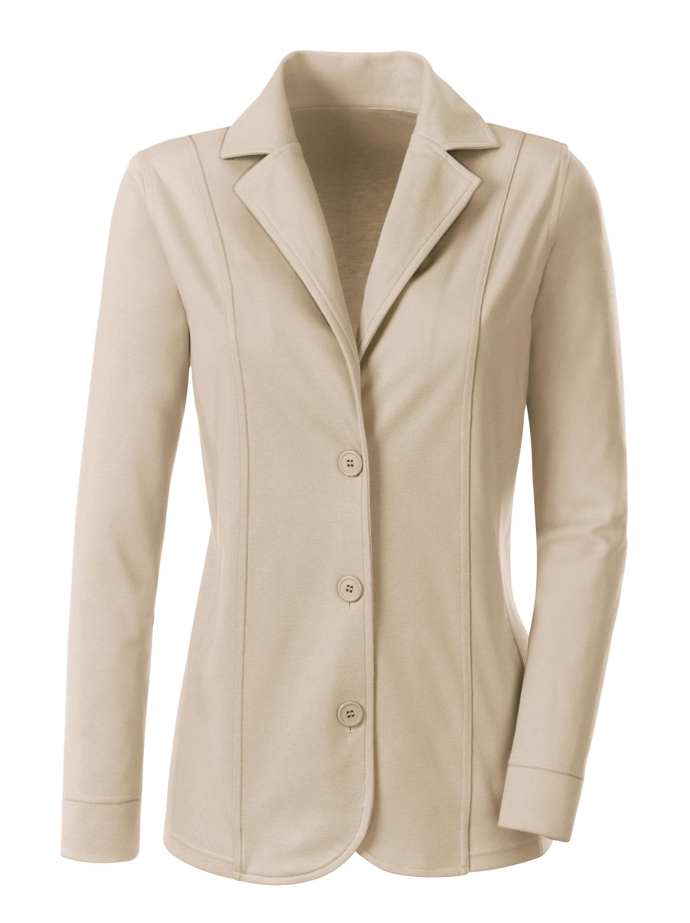 Collection L Jersey-Blazer - beige