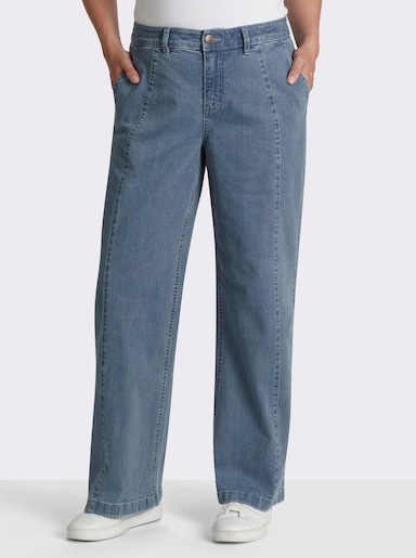 sheego Jeans in weiter Form - blue-bleached