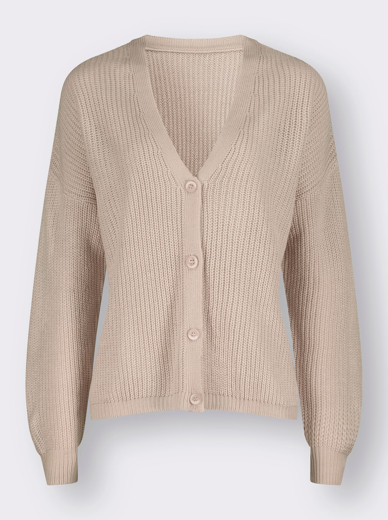 Pletený sveter - slonovinová