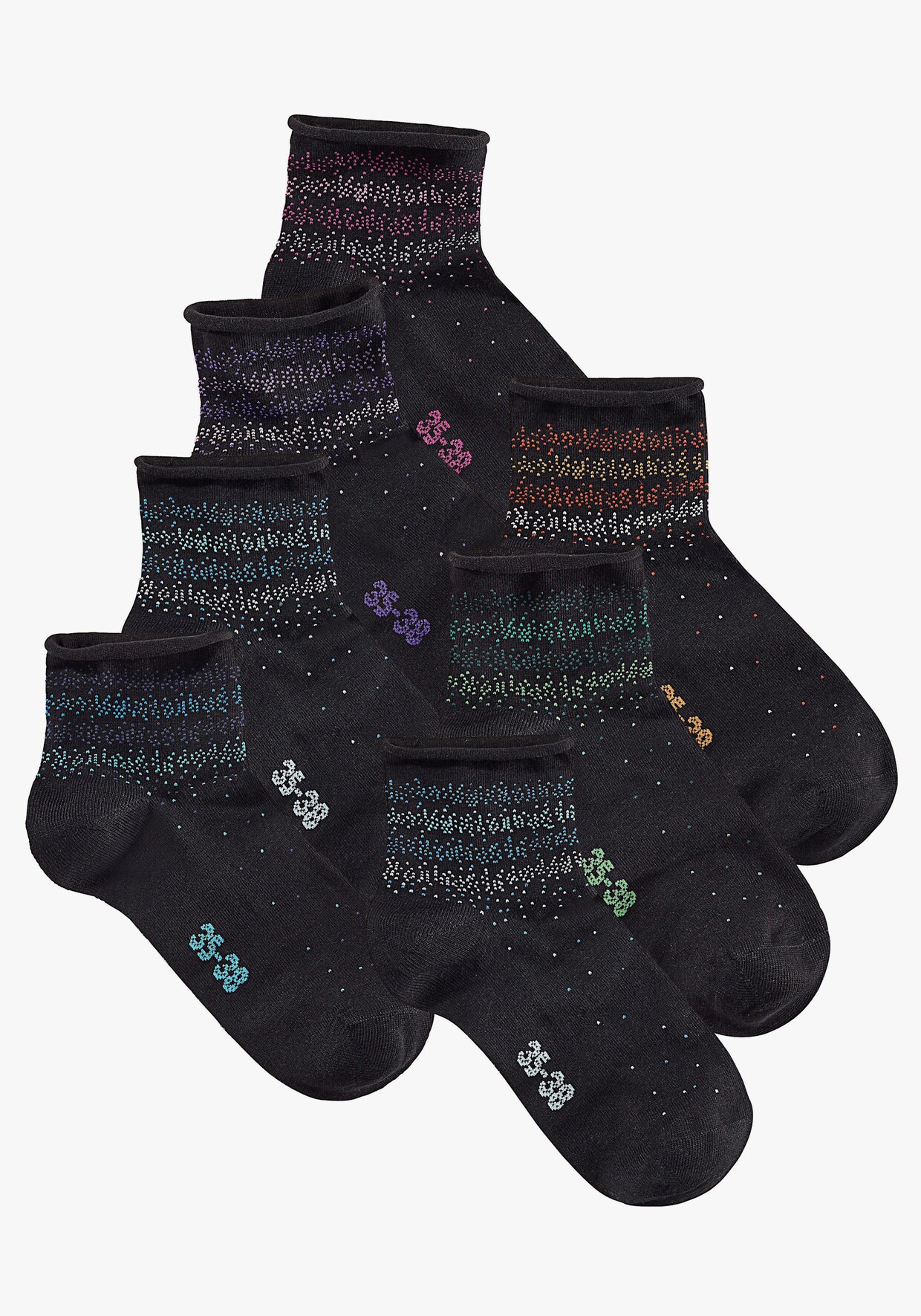 H.I.S Kurzsocken - schwarz